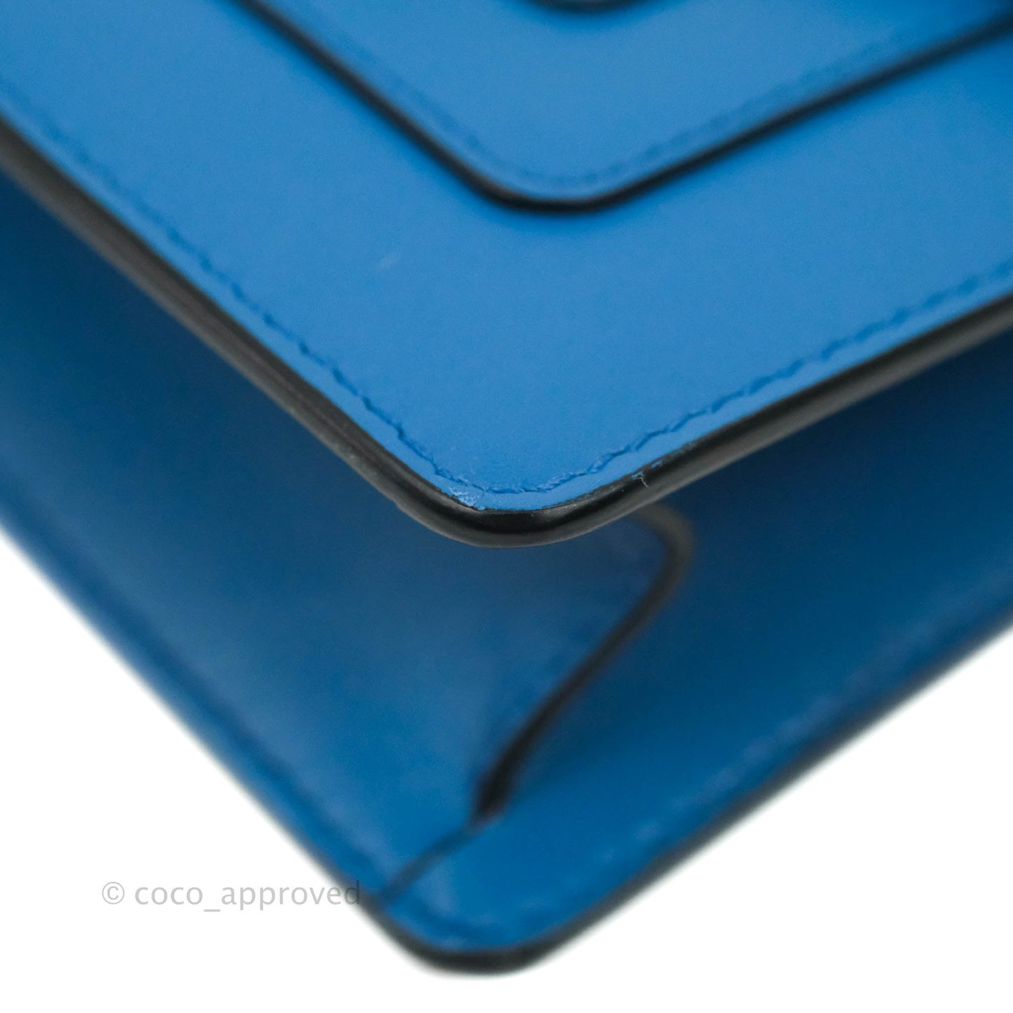 Bvlgari Serpenti Forever Mini Bag in Blue Gold Hardware