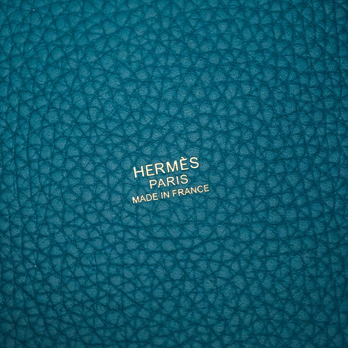 Hermès Clemence Picotin Lock 18 Vert Bosphore Gold Hardware