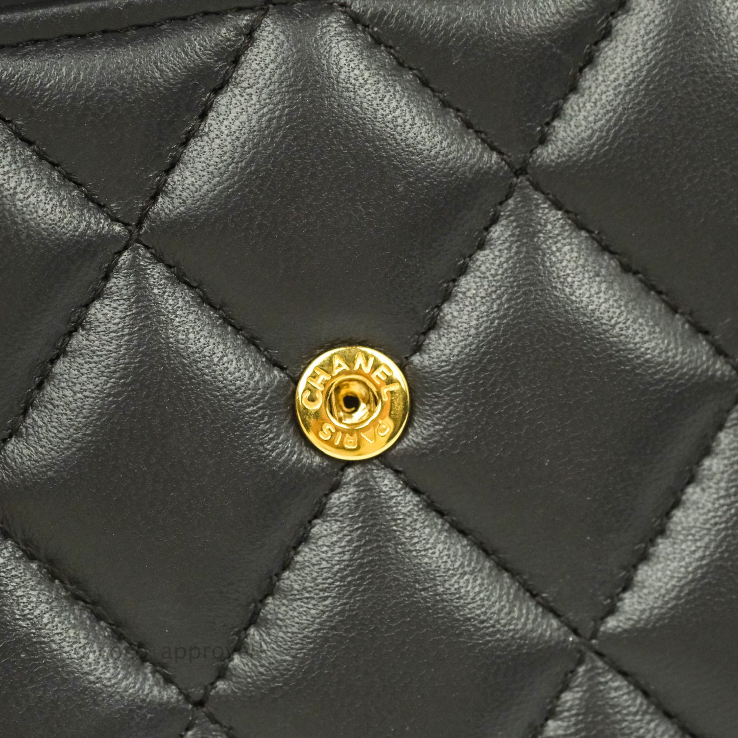 Chanel Quilted Boy Flap Long Wallet Dark Purple Lambskin Gold Hardware