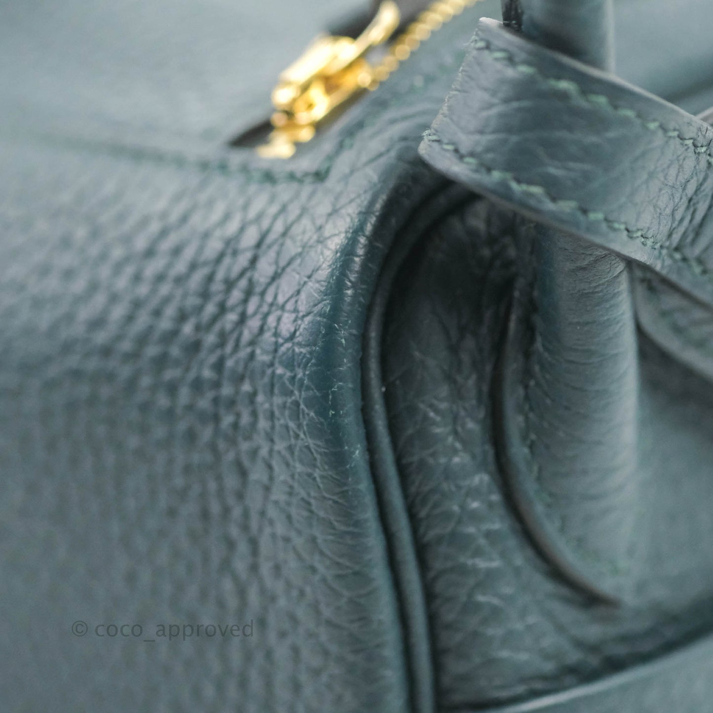 Hermès Mini Lindy 20 Vert Cypres Clemence Gold Hardware