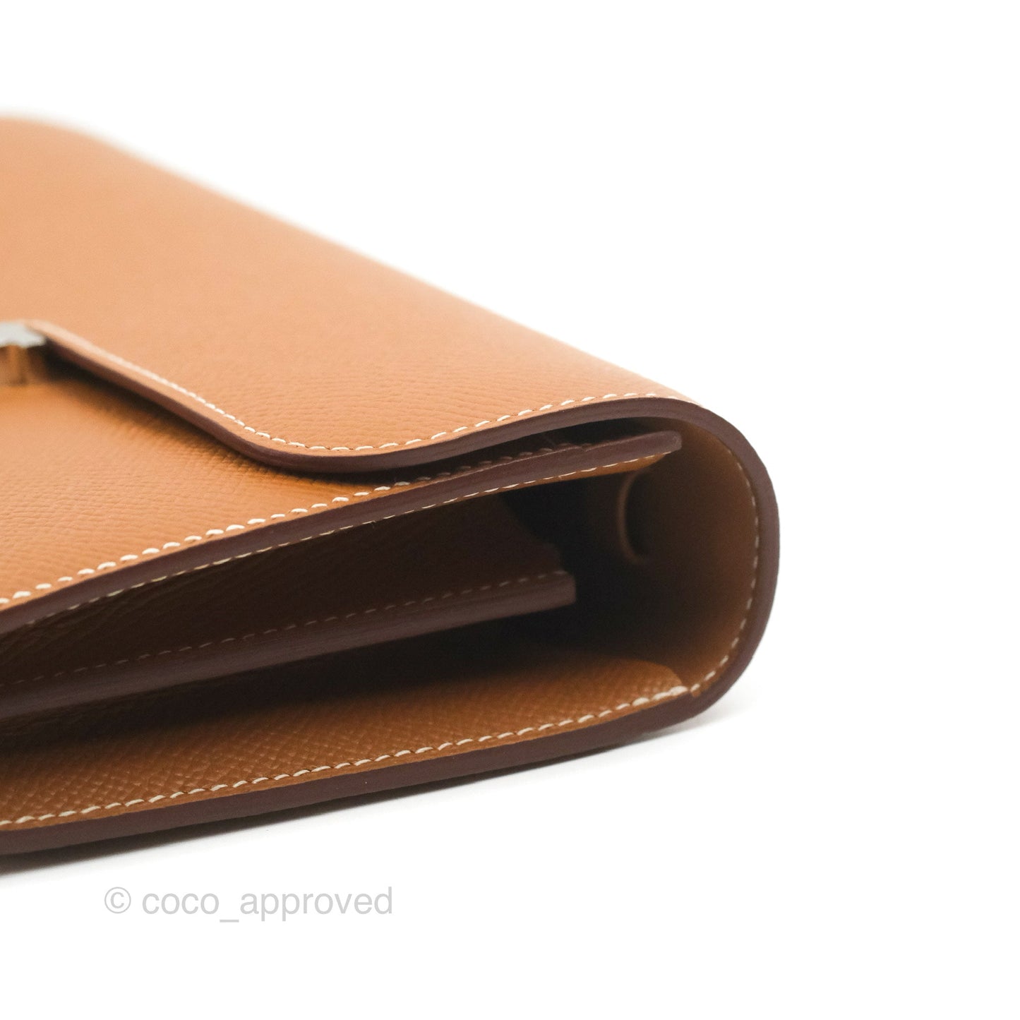 Hermès Constance Long To Go Wallet Gold Epsom Palladium Hardware