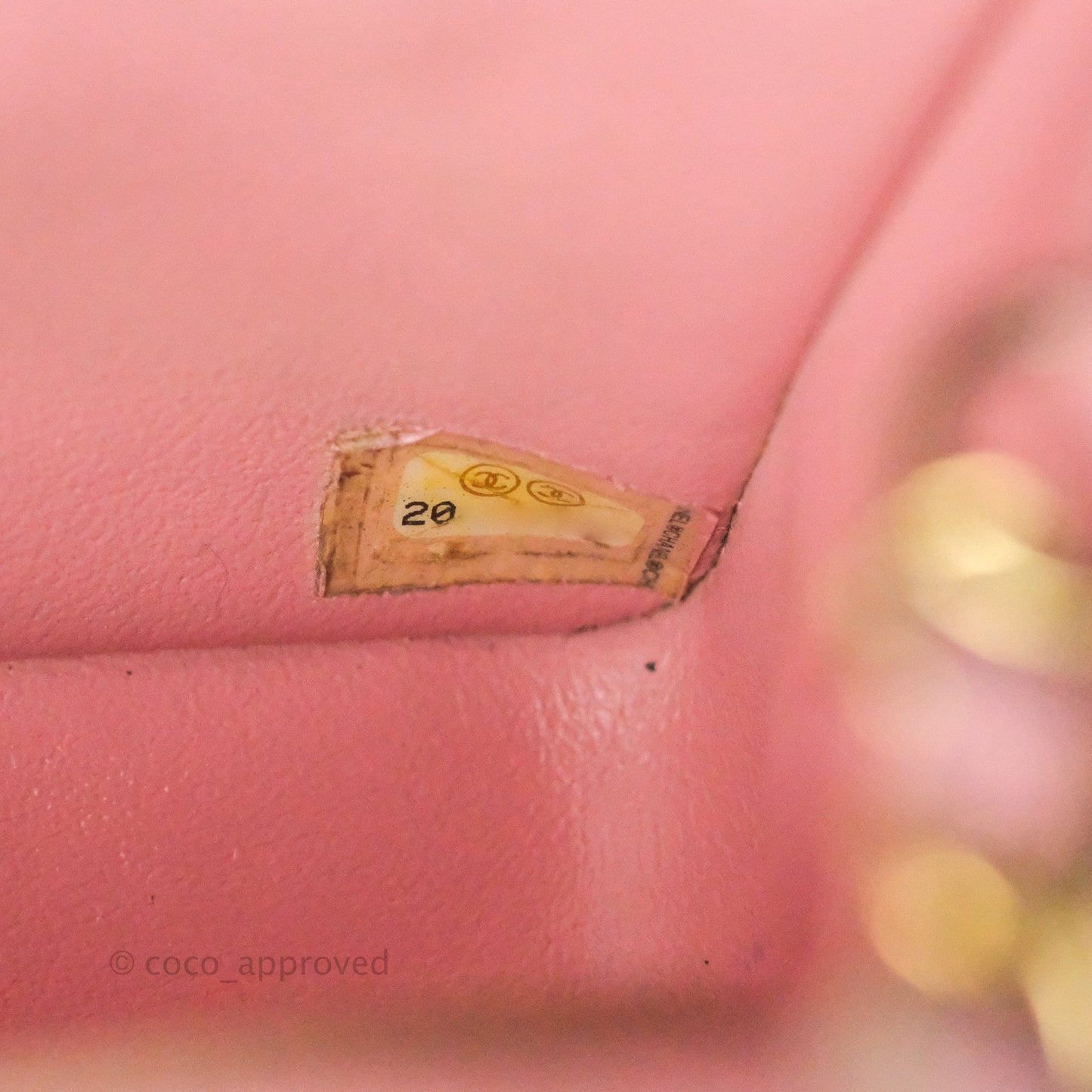 Chanel Quilted Mini Rectangular Flap Pink Lambskin Gold Hardware
