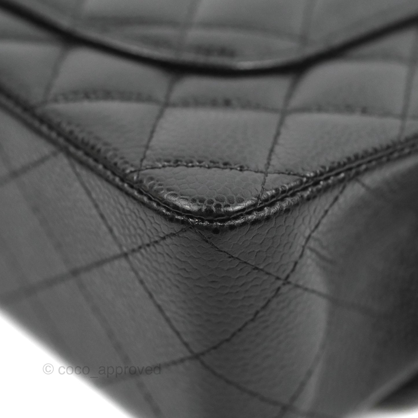 Chanel Small Classic Quilted Flap Black Caviar Gold Hardware