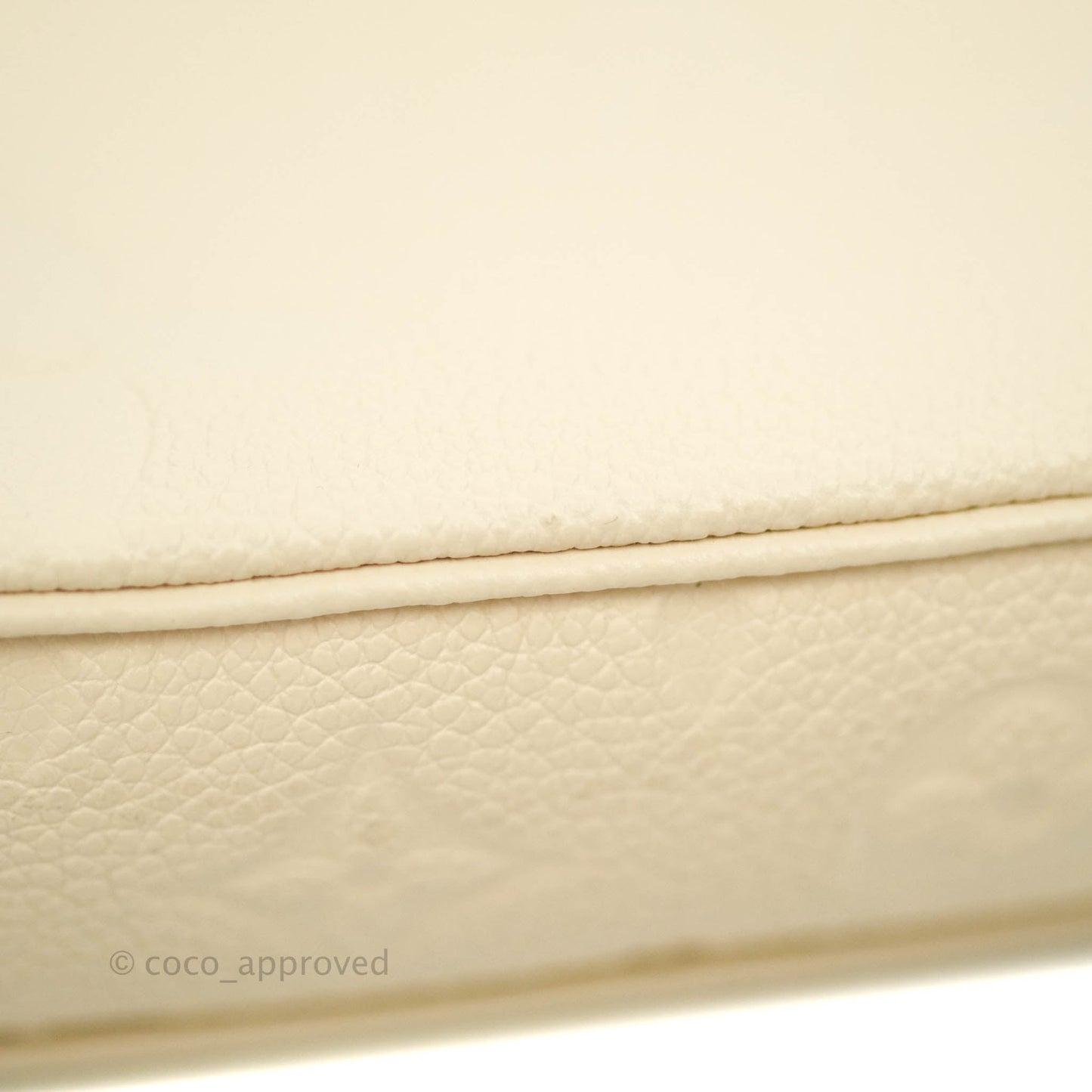 Louis Vuitton Multi Pochette Accessories Monogram Empreinte in Cream