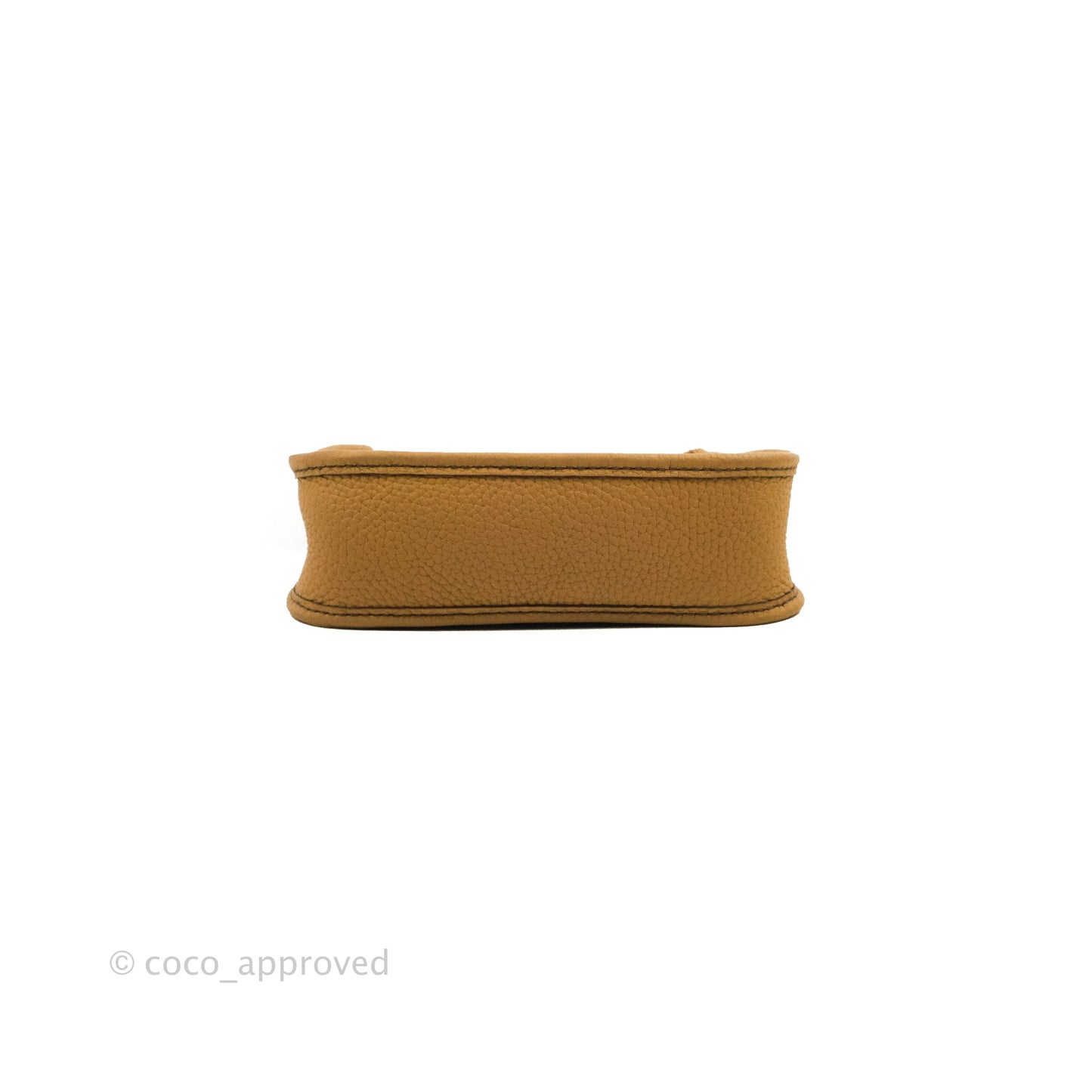 Hermès Mini Evelyne 16 Biscuit 48 Clemence Gold Hardware