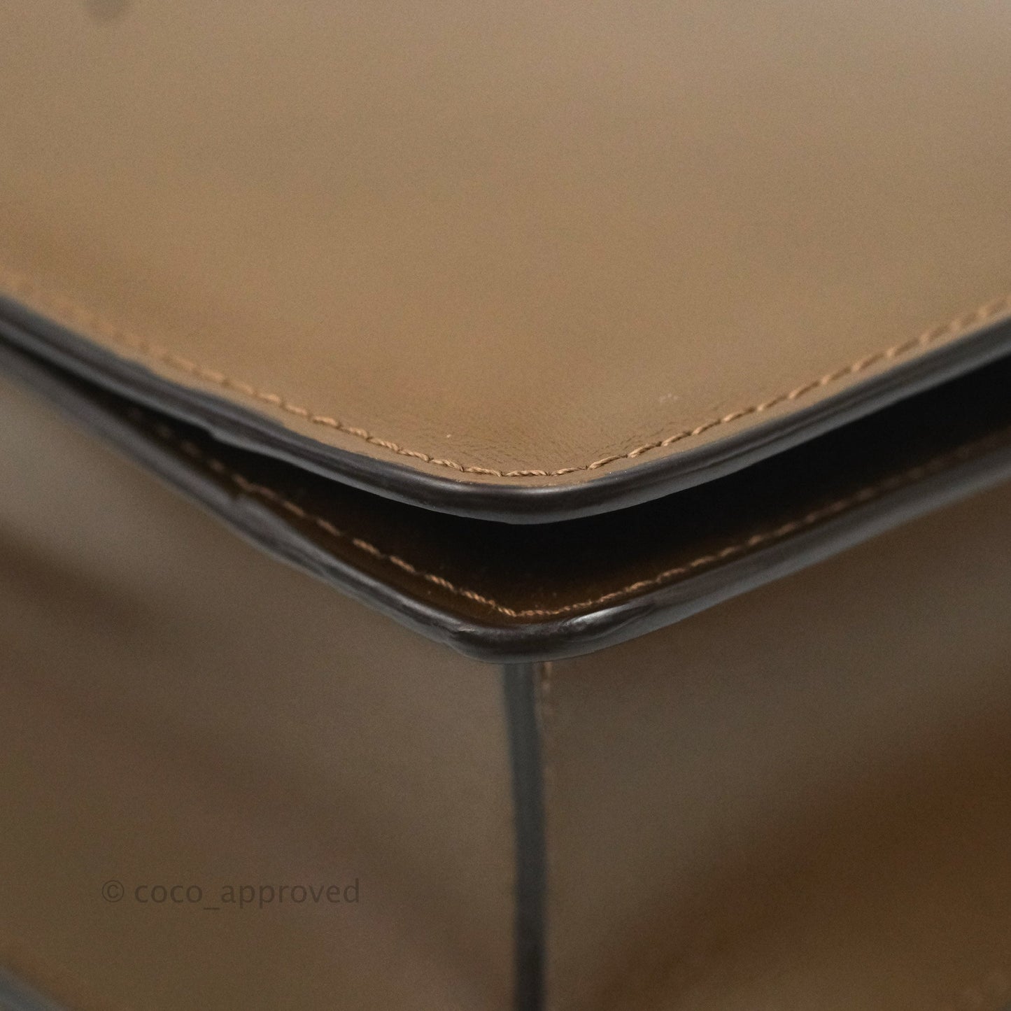 Celine Small Classic Box Flap Caramel Calfskin