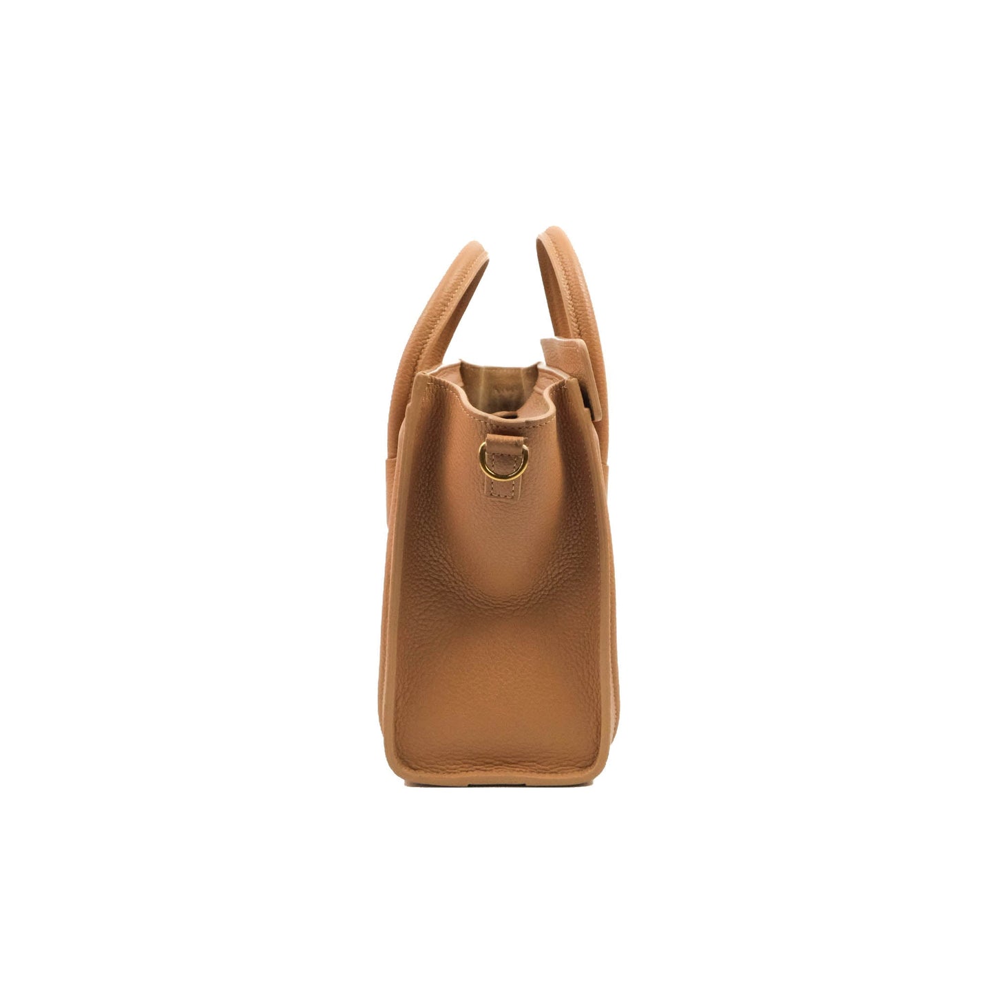 Celine Nano Luggage Drummed Beige Pink Calfskin