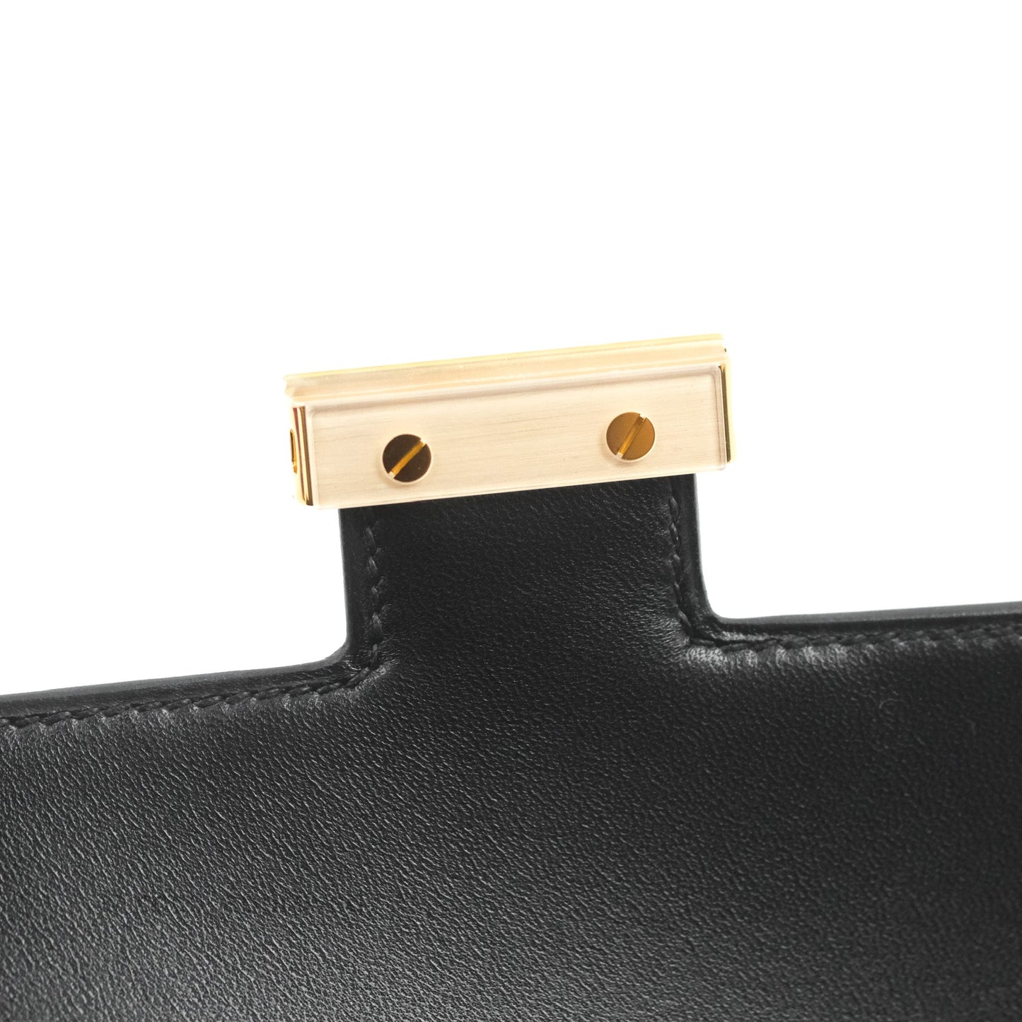 Hermès Constance Mini 18cm Black Box Leather Gold Hardware