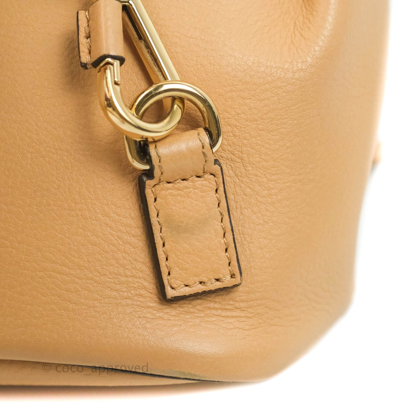 Chloe Small Faye Backpack Suede Calfskin Gold Hardware Blush Nude
