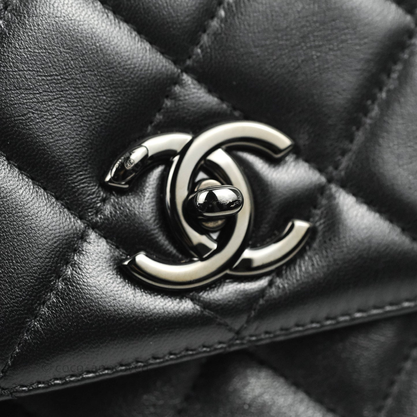 Chanel Trendy CC Small So Black Lambskin