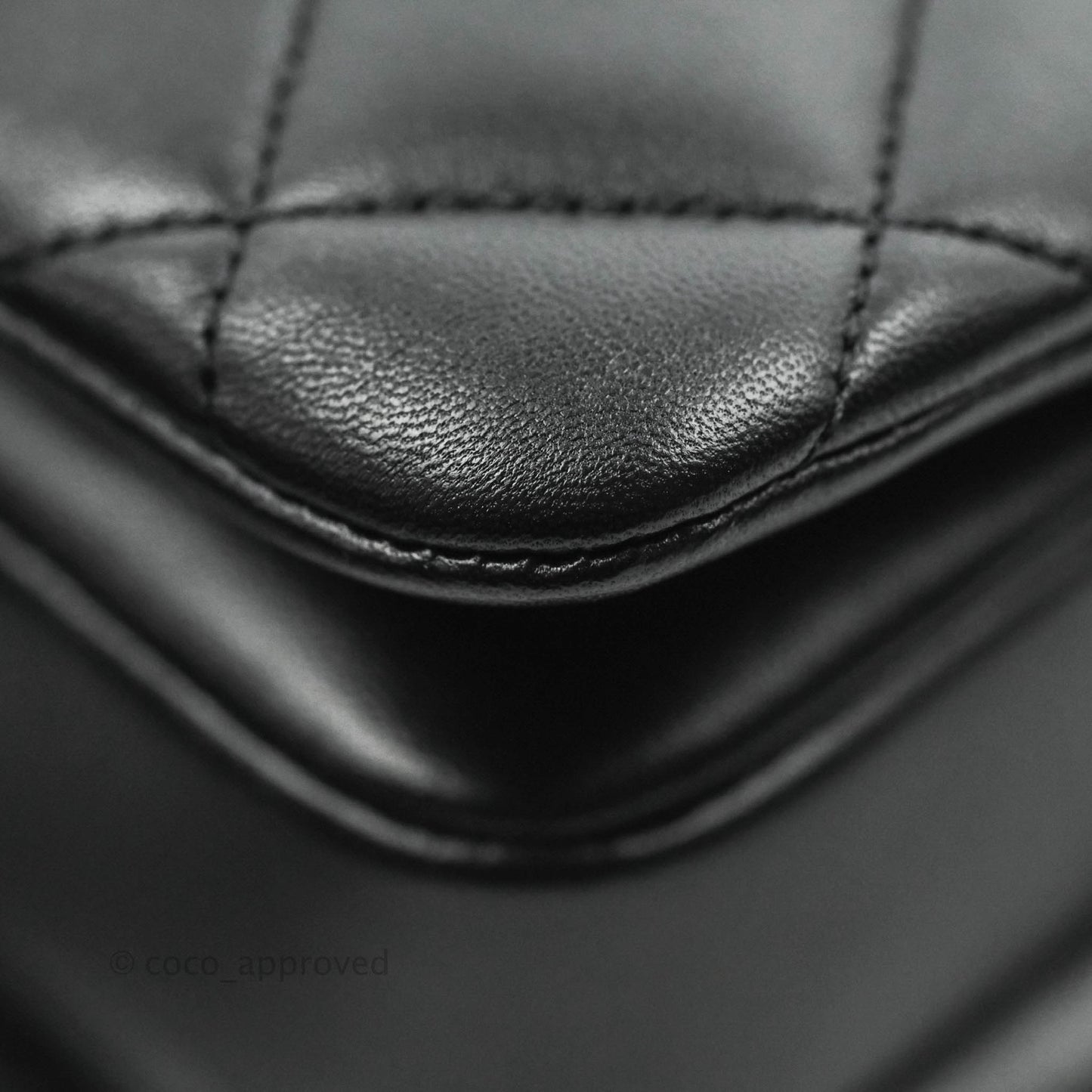 Chanel Trendy CC Small Black Lambskin Rose Gold Hardware