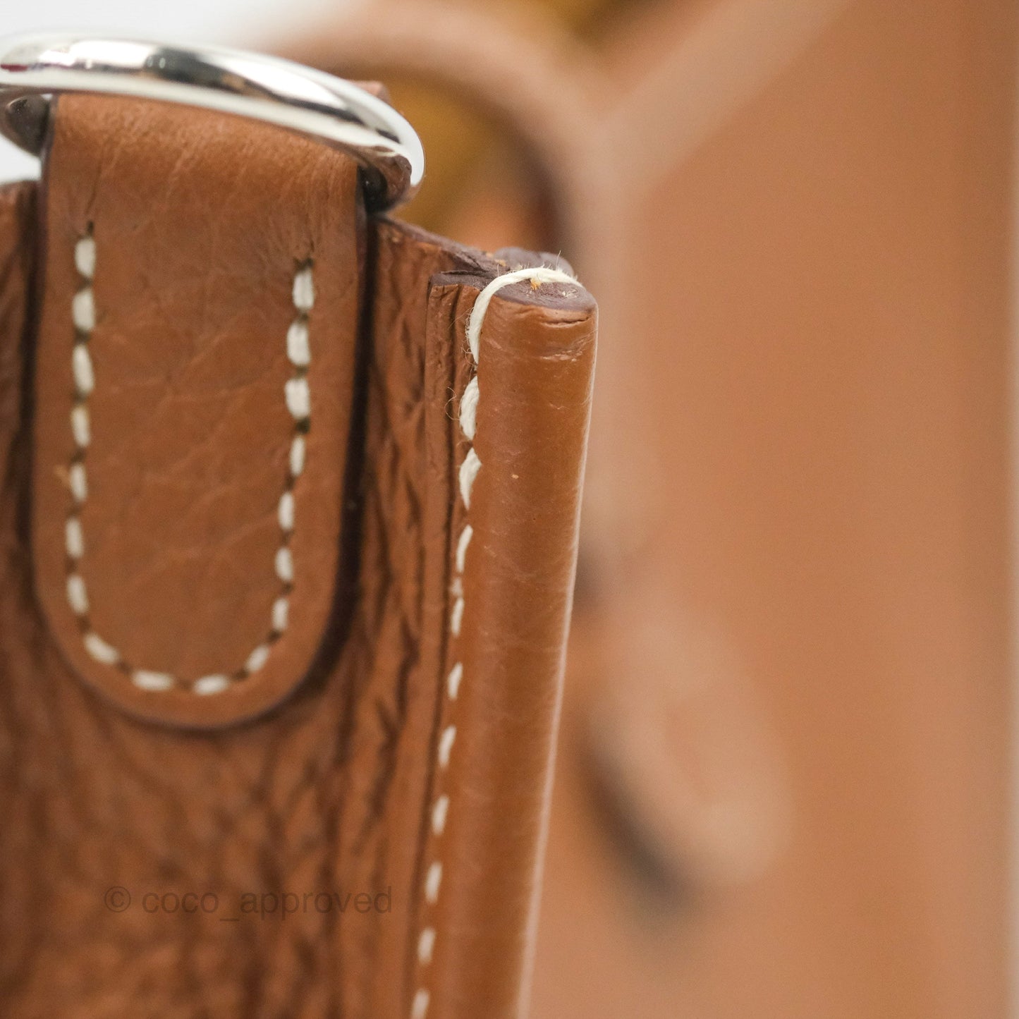 Hermès Mini Evelyne 16 Gold Clemence Palladium Hardware