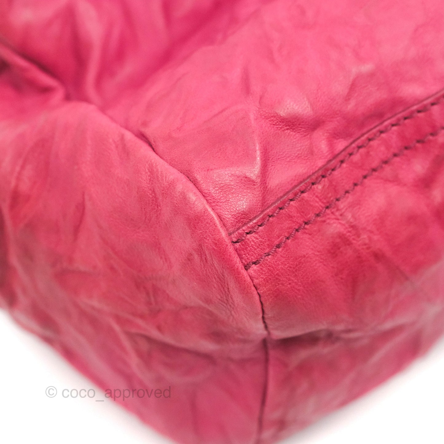 Givenchy Pandora Bag Dark Pink Crinkled Leather