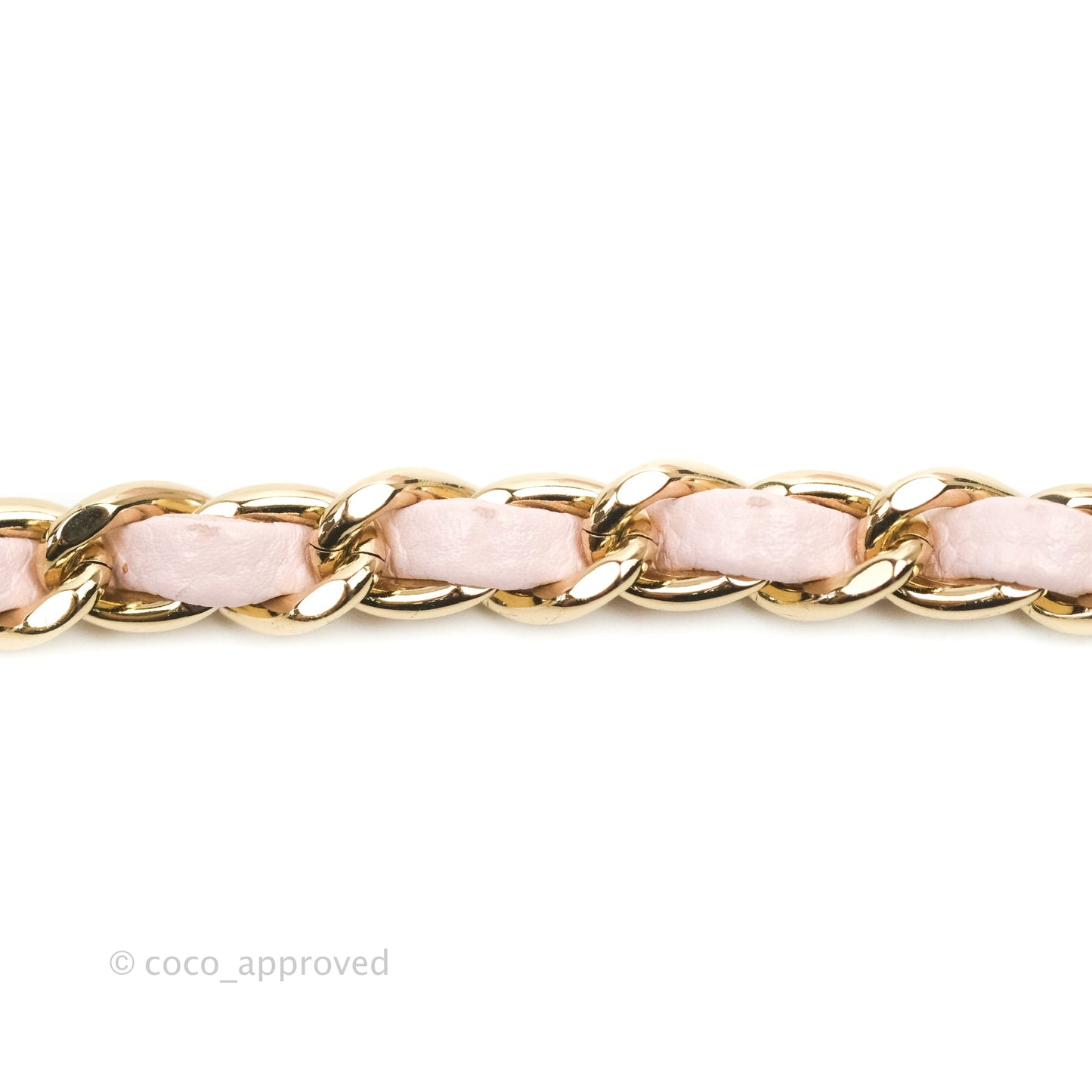 Chanel Mini Coco Handle Quilted Light Pink Caviar Gold Hardware