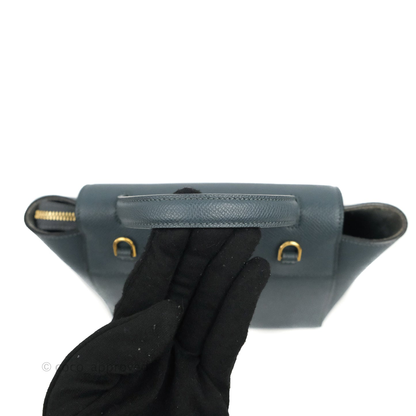 Celine Nano Belt Bag Amazone Grained Calfskin Gold Hardware