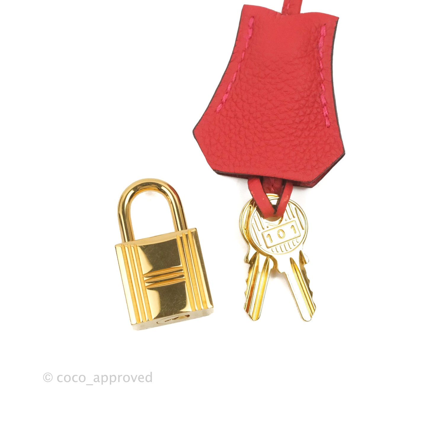 Hermès Retourne Taurillon Kelly 28 Rouge Pivoine Clemence Gold Hardware
