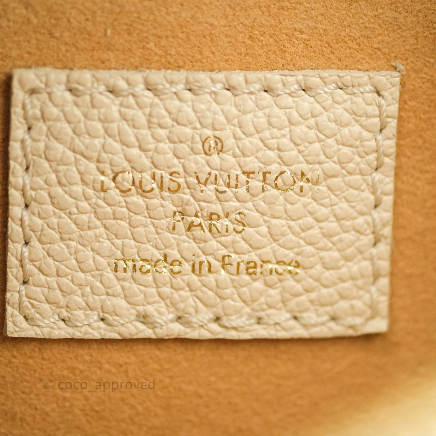 Louis Vuitton Multi Pochette Accessories Monogram Empreinte in Cream