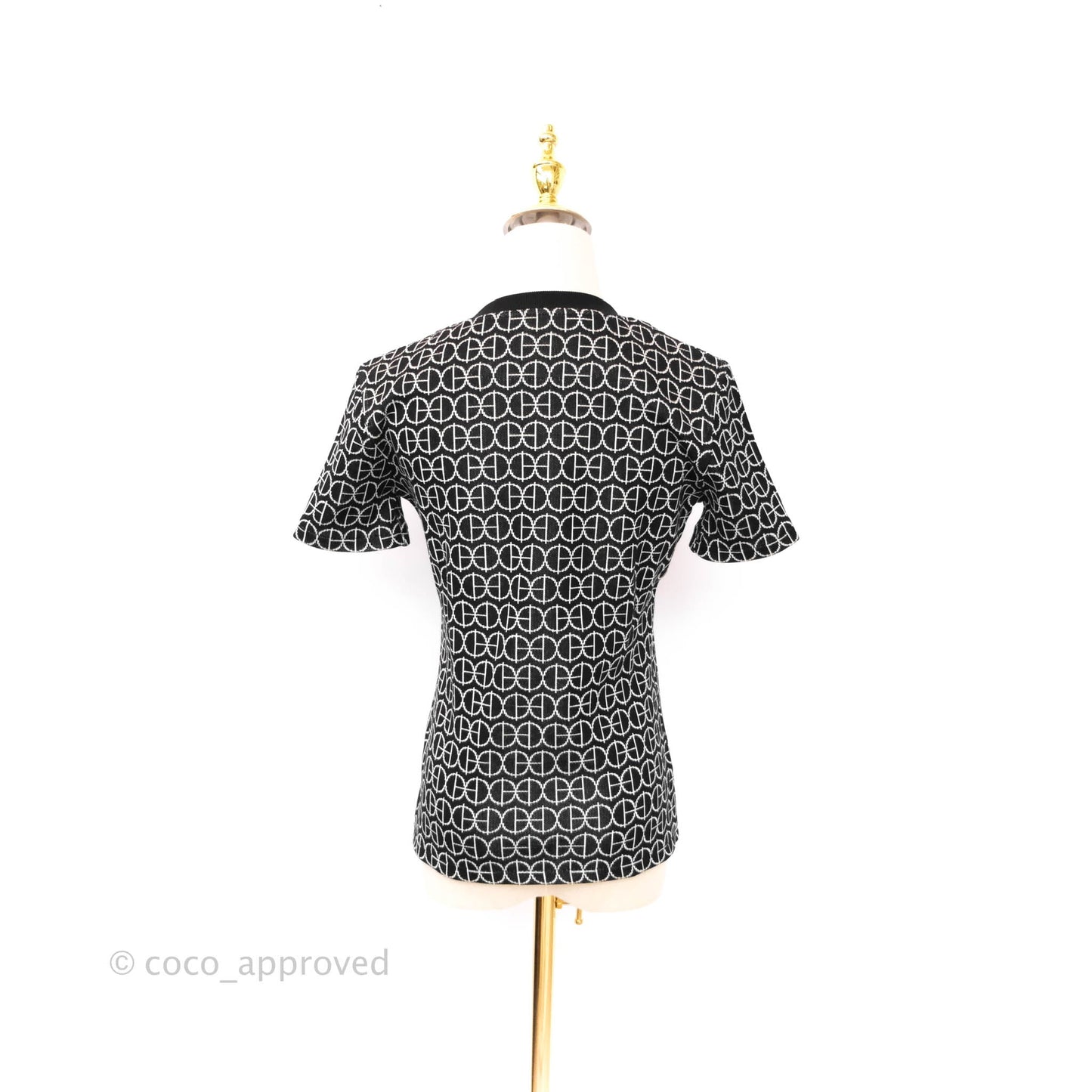 Hermes H Rond Jacquard Micro T-shirt