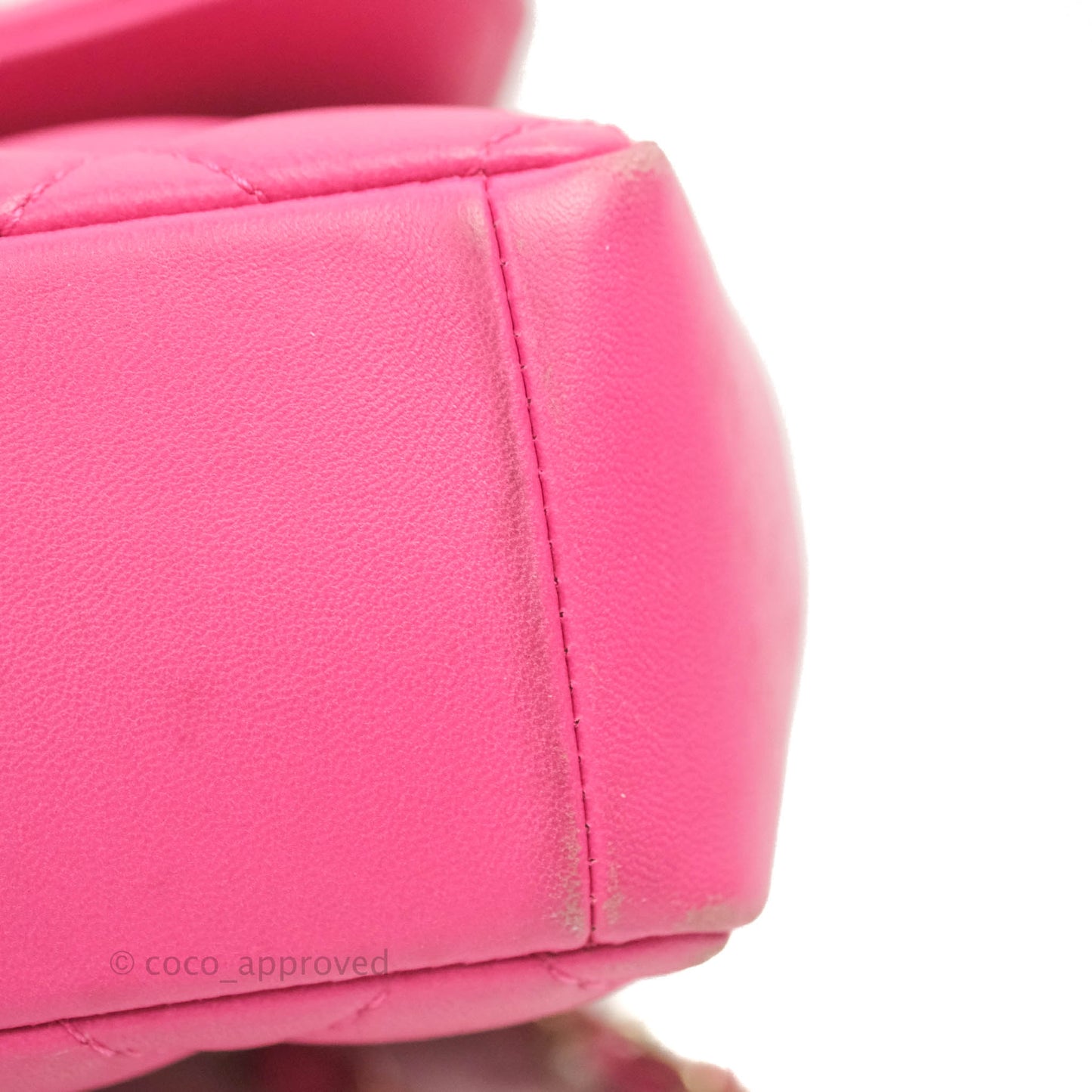 Chanel Quilted Small Flap Pink Lambskin Matte Gold Hardware