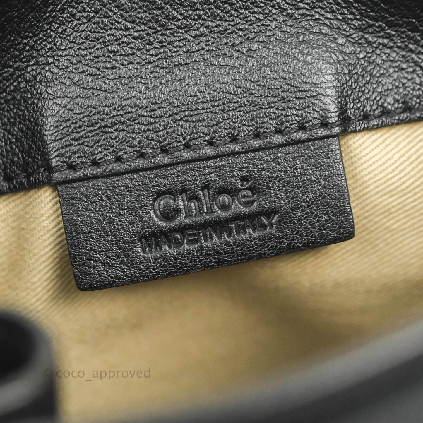 Chloé Small Faye Backpack Black Suede Calfskin