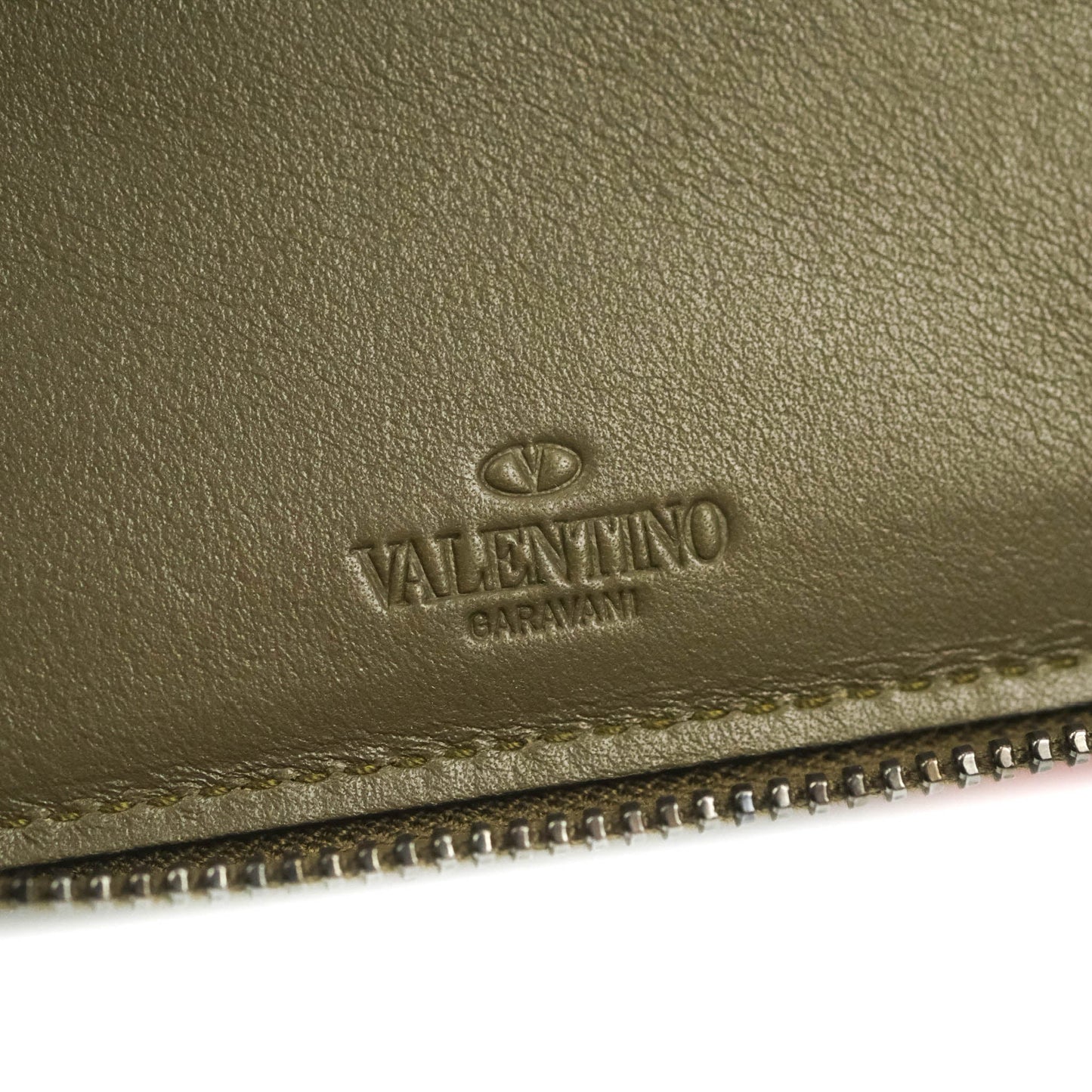 Valentino Camouflage Zip Wallet