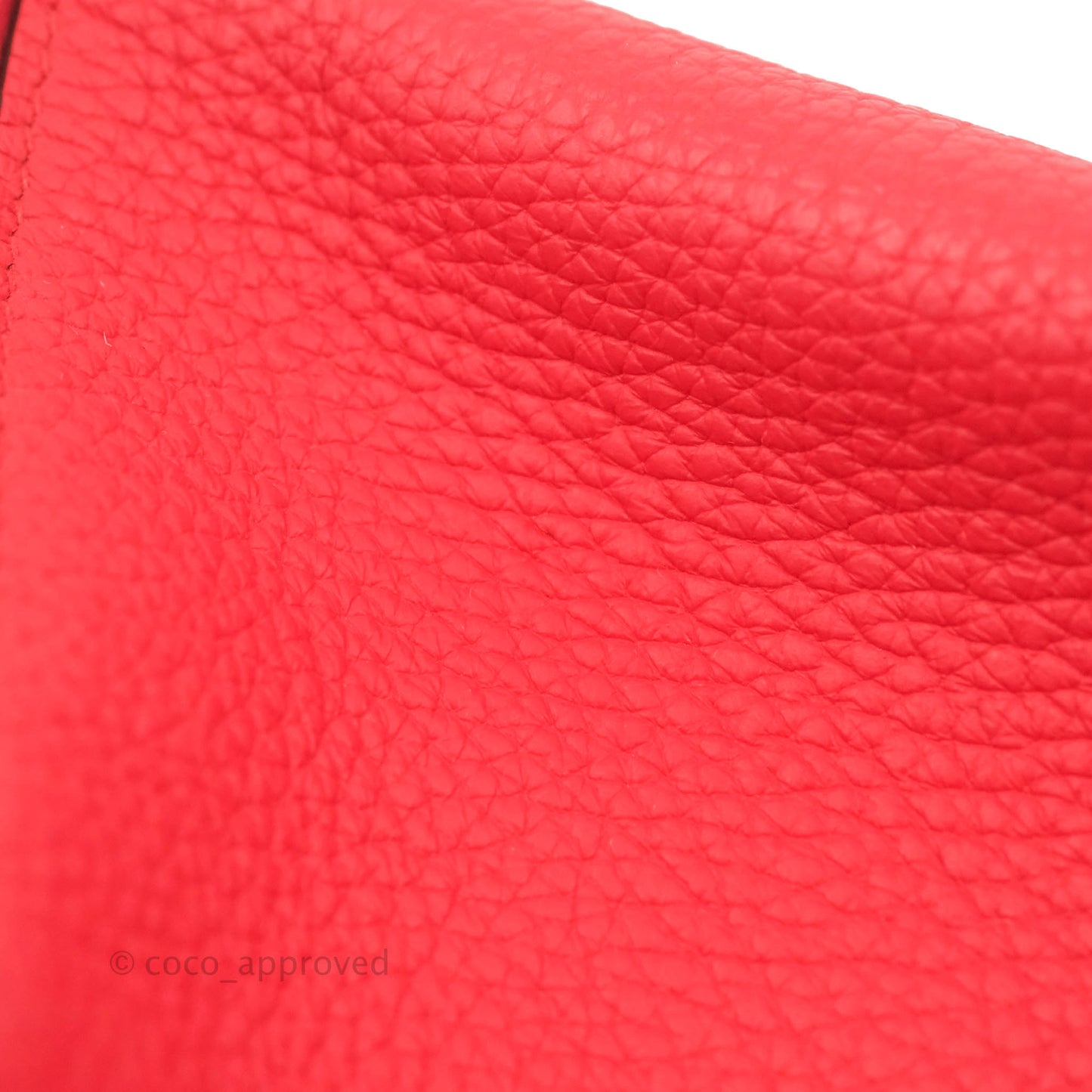 Hermès Lindy 26 Rouge de Coeur Clemence Gold Hardware