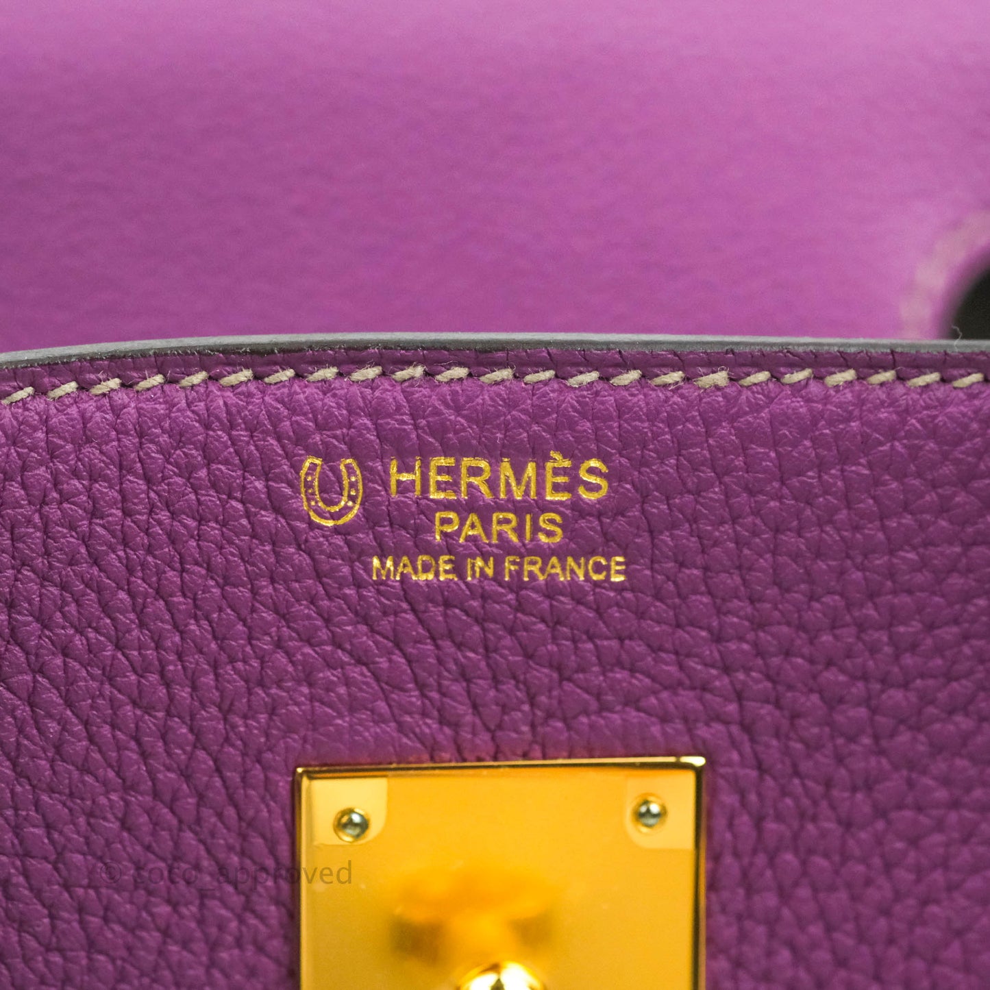 Hermès Birkin 30 Special Order Anemone P9 Gris Asphalt M8 Togo Gold Hardware