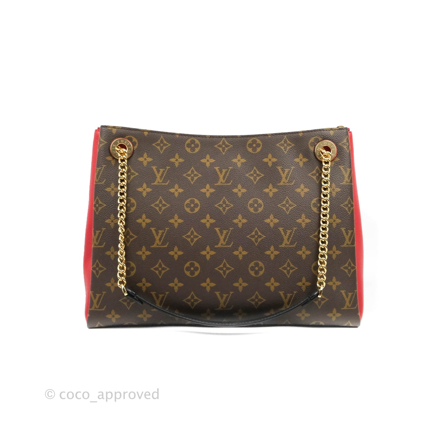 Louis Vuitton Surene MM Red Monogram Canvas