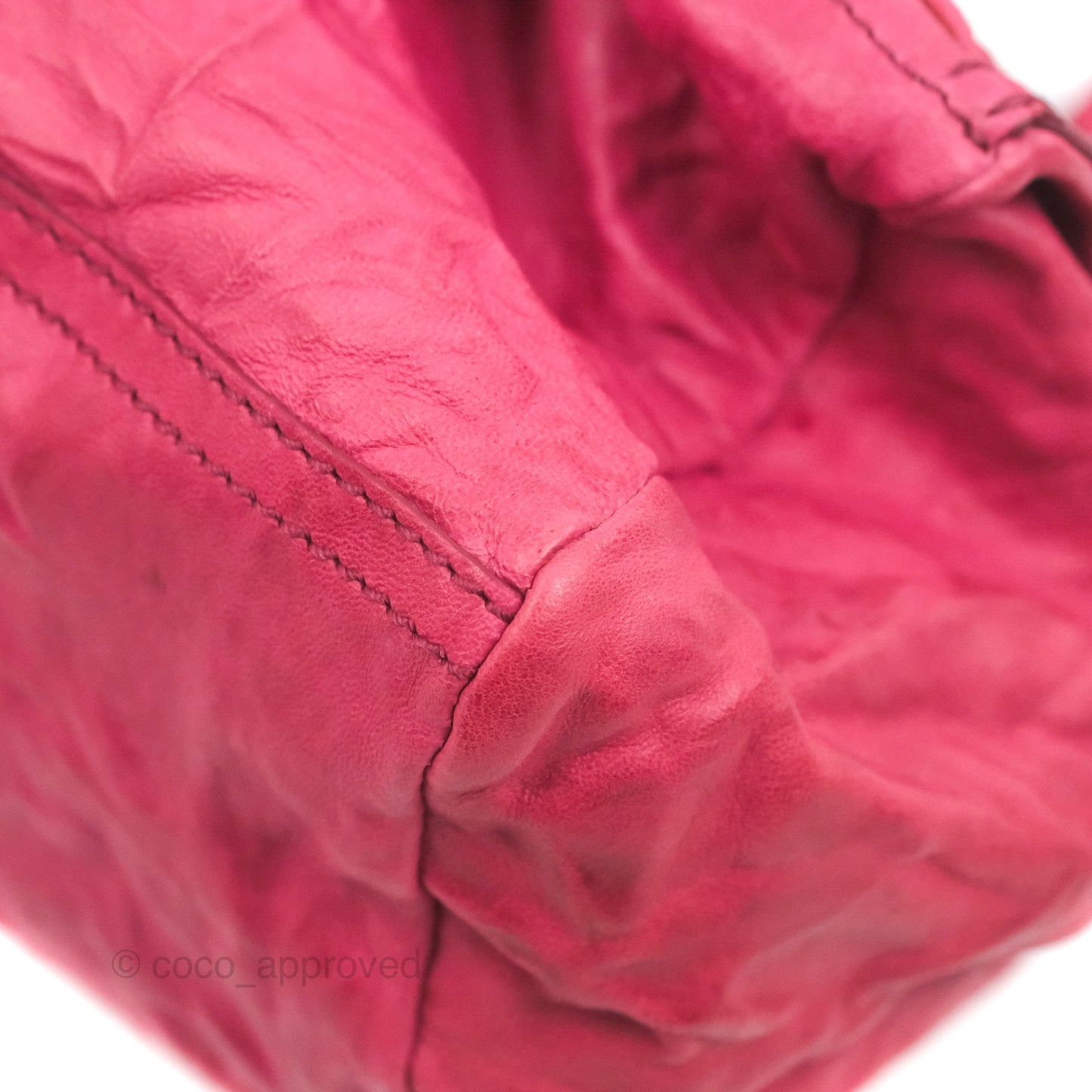 Givenchy Pandora Bag Dark Pink Crinkled Leather