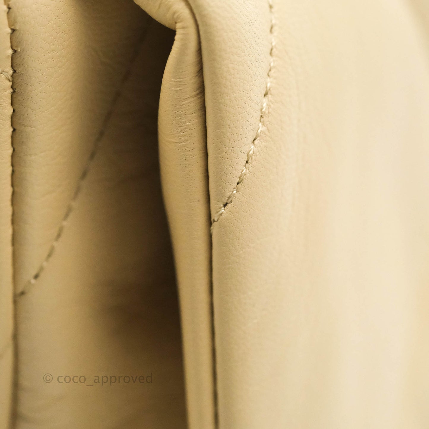 Chanel 19 Medium Beige Goatskin Mixed Hardware 20A