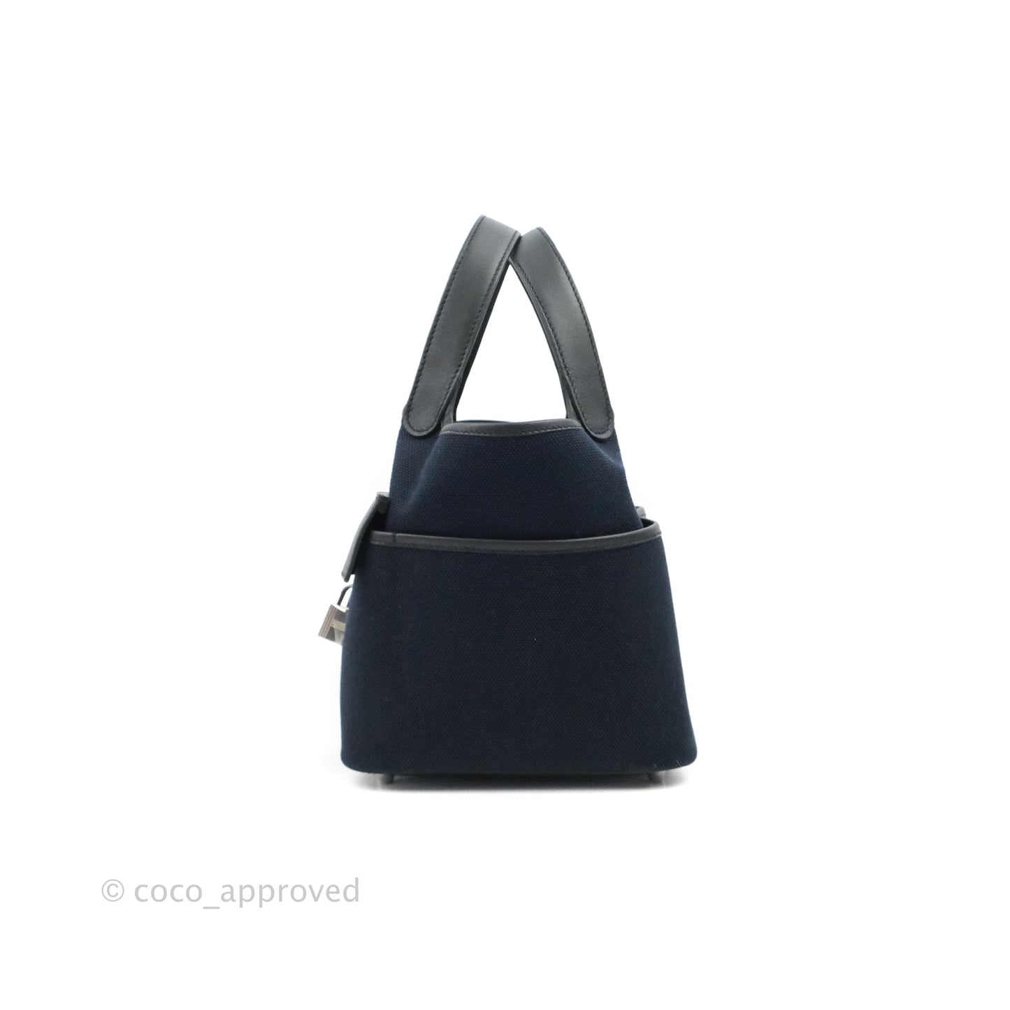 Hermès Picotin Lock 18 Bleu Marine Black Palladium Hardware