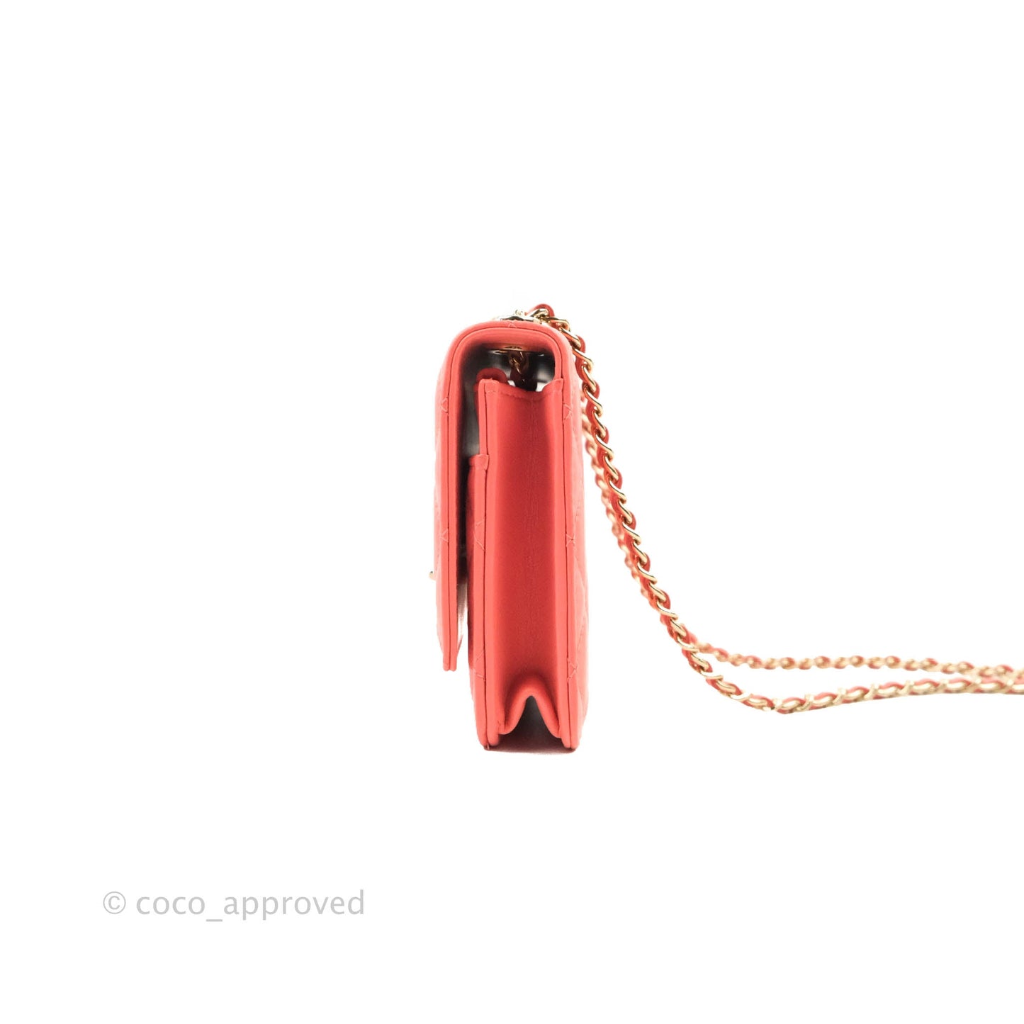 Chanel Trendy CC WOC Pink Lambskin Gold Hardware