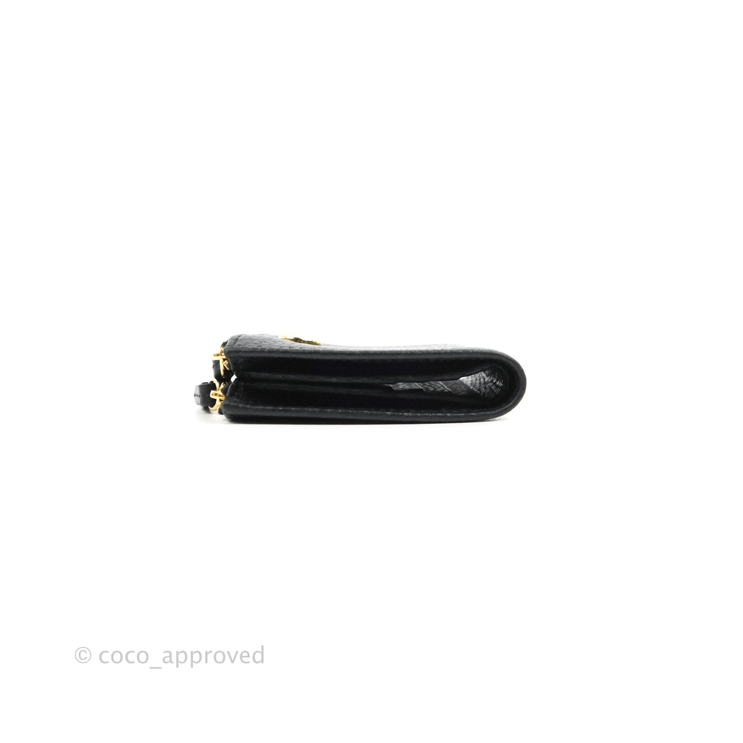 Gucci Marmont Zipped Card Holder Black