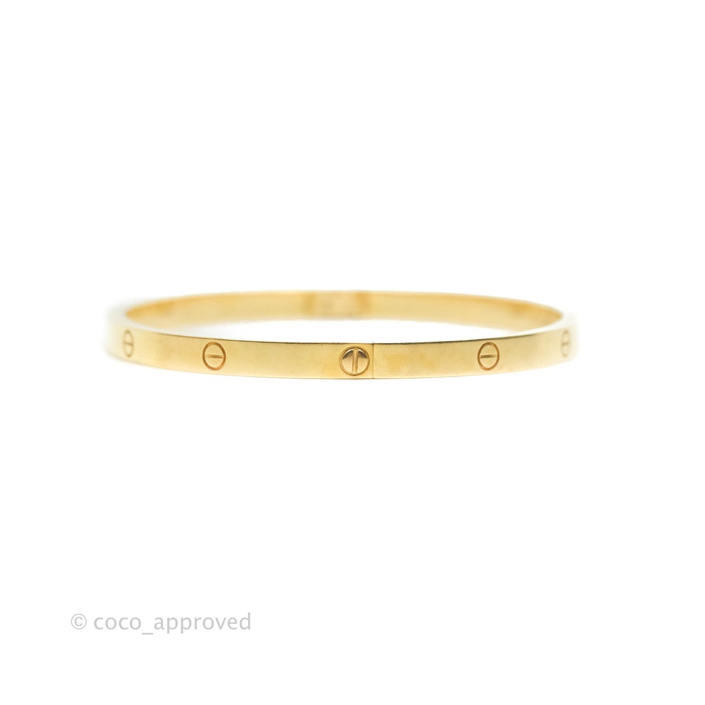 Cartier Small Love Bracelet Yellow Gold