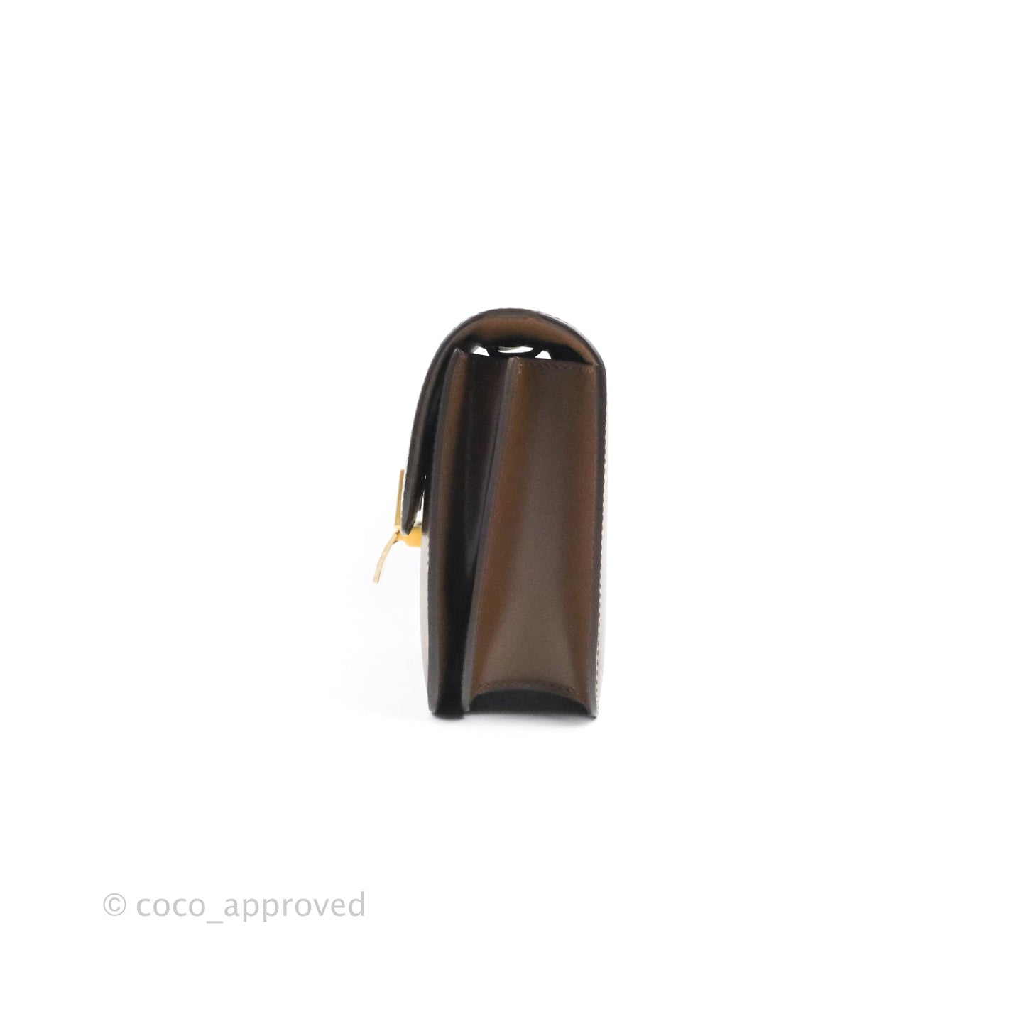 Celine Teen Classic Box Flap Caramel Calfskin