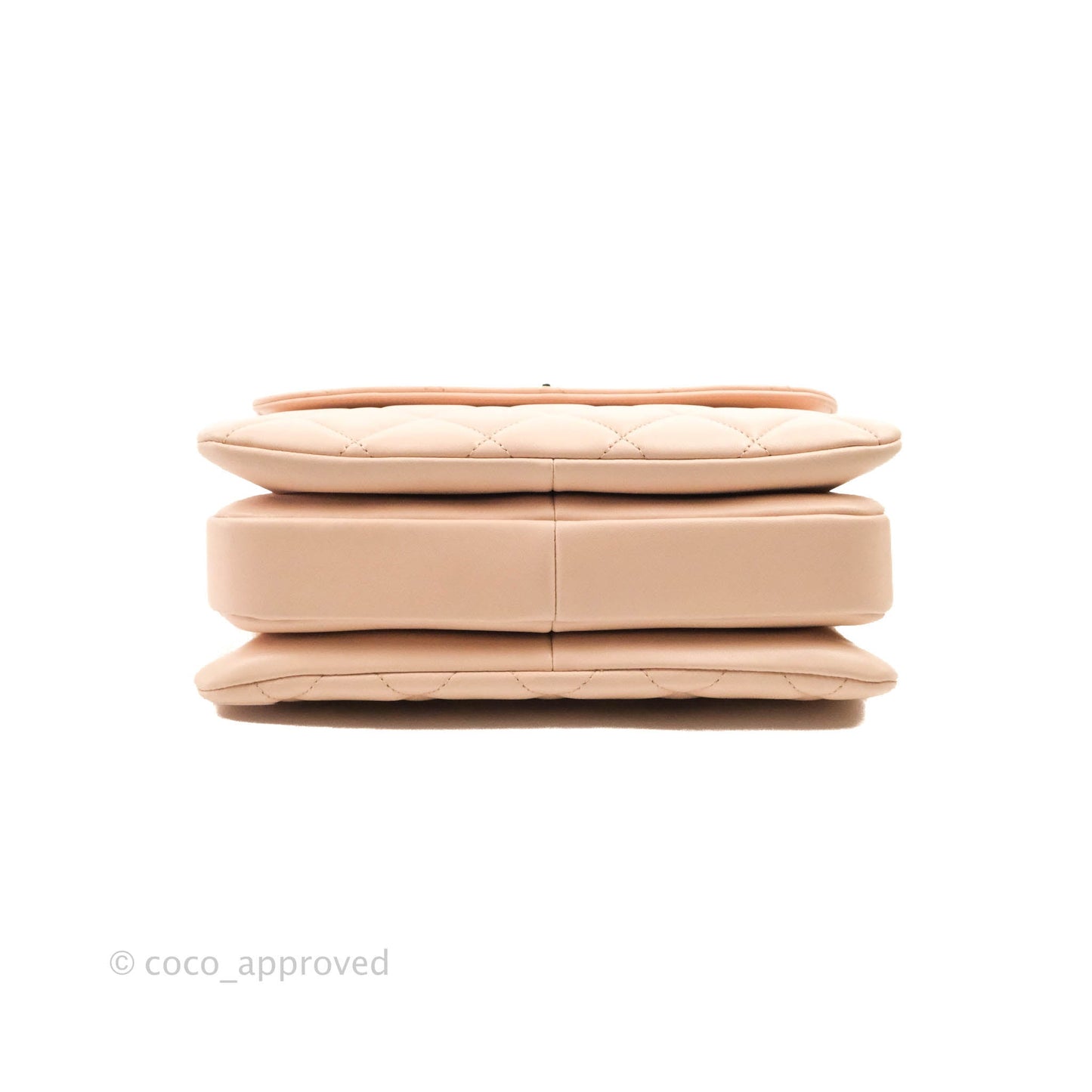 Chanel Small Trendy CC Light Pink Lambskin Gold Hardware