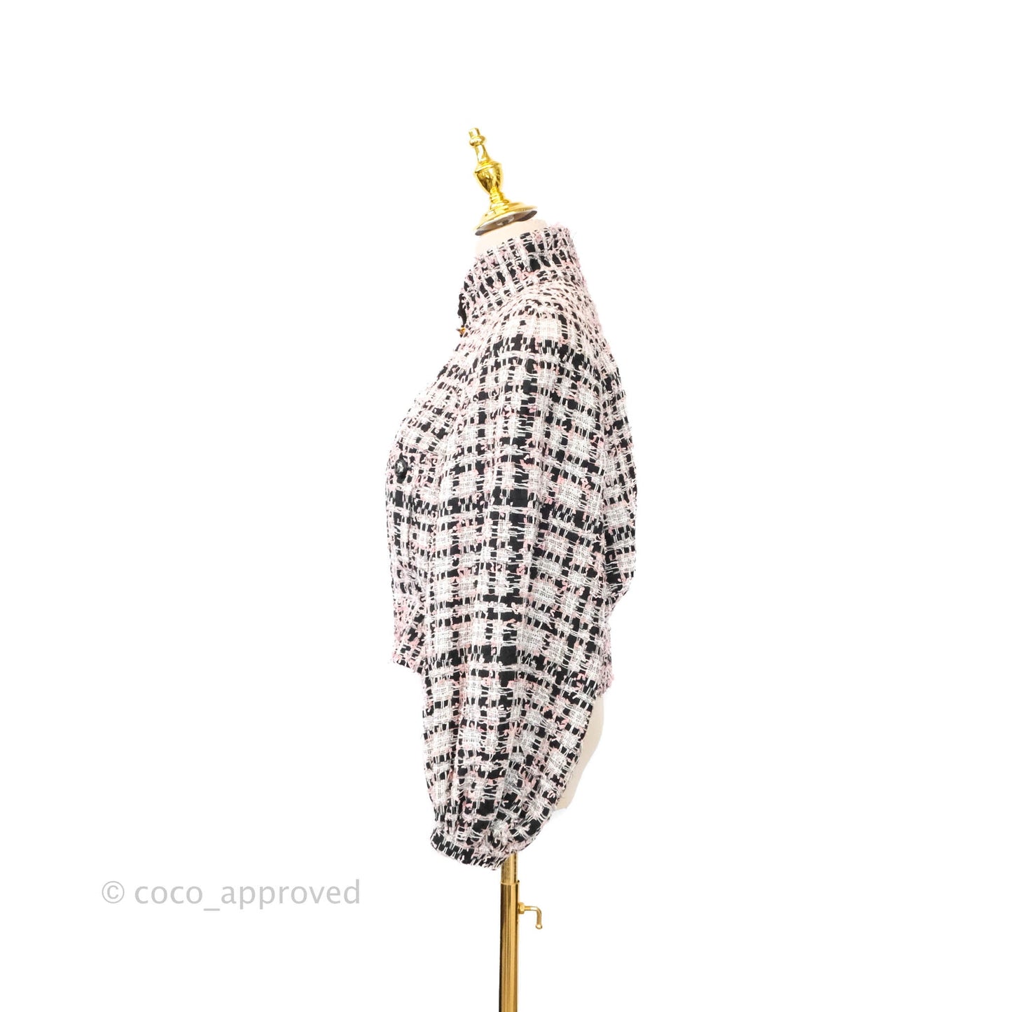 Chanel Tweed Jacket in Multicolor Size 38