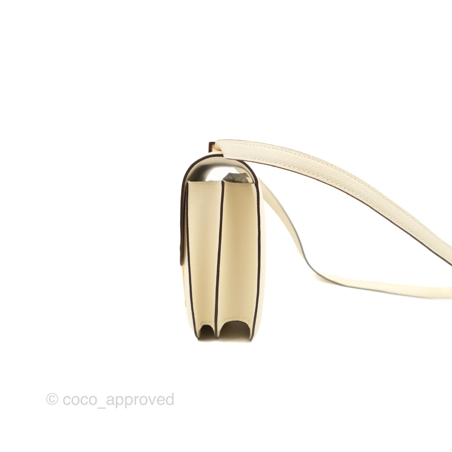 Hermès Constance Mini 18cm Nata Epsom Rose Gold Hardware