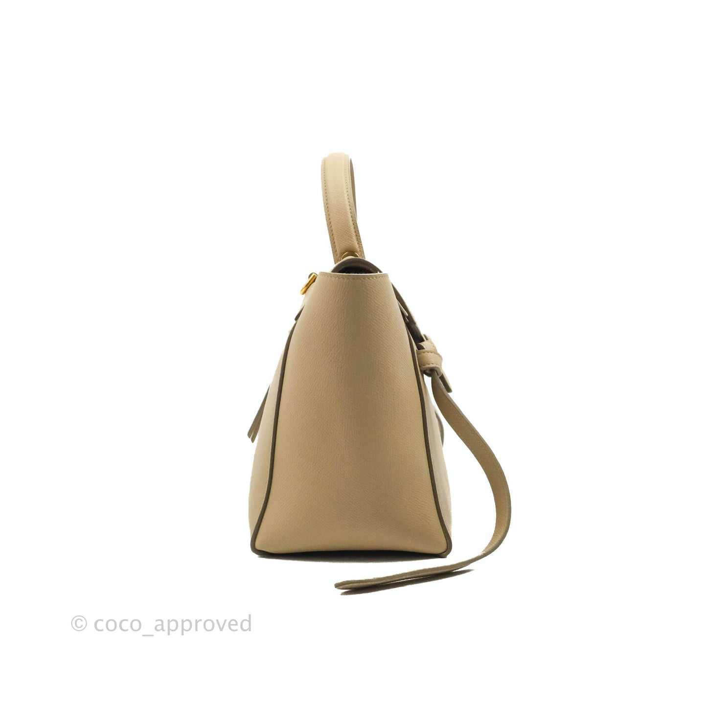 Celine Micro Belt Bag Light Taupe Grained Calfskin Gold Hardware