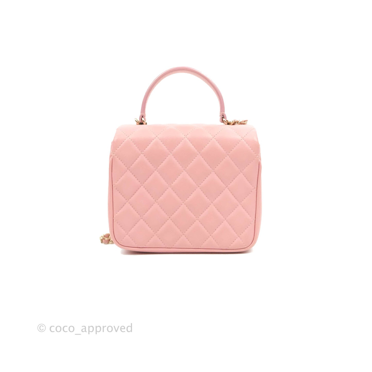 Chanel Citizen Chic Mini Flap Bag Pink Lambskin Gold Hardware