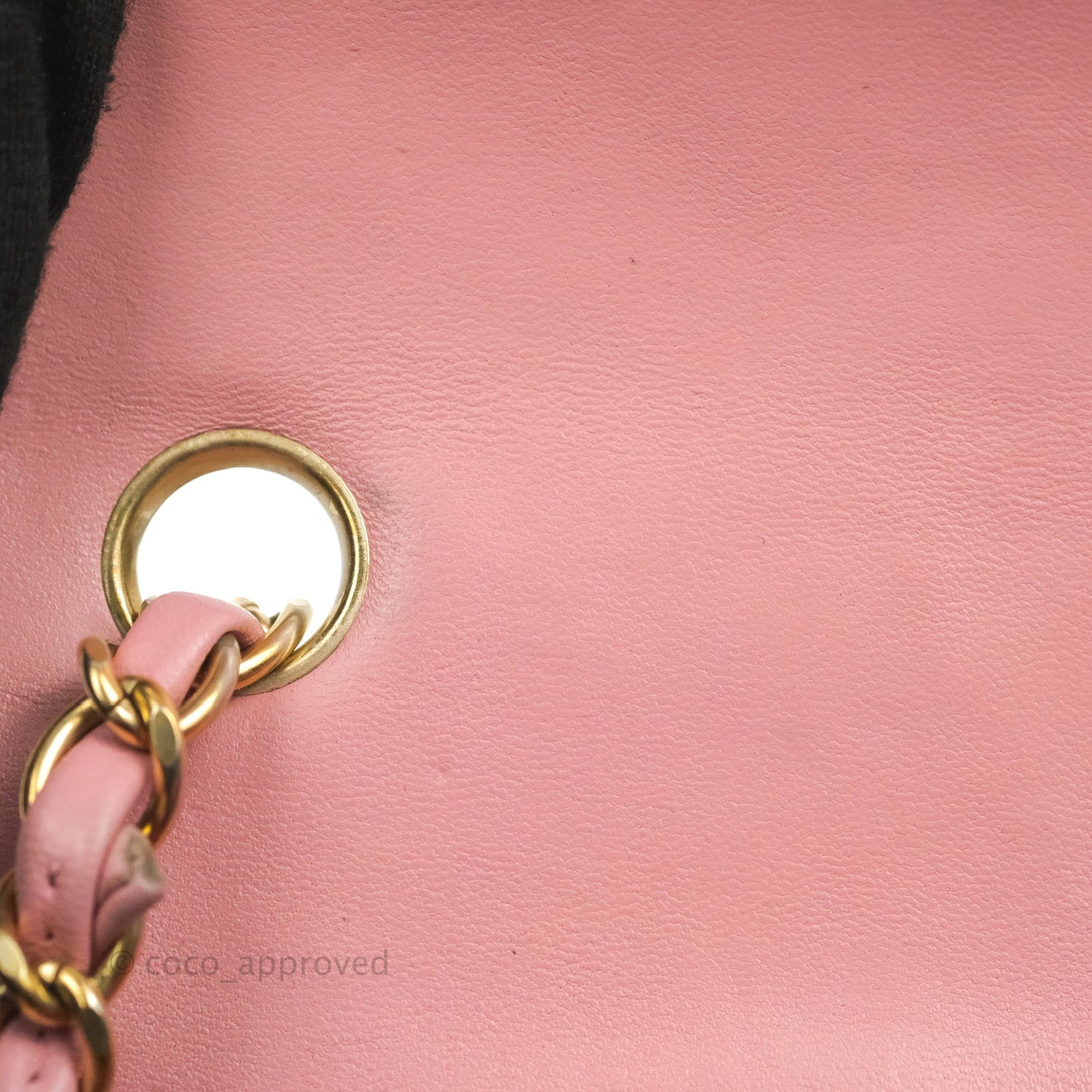 Chanel Quilted Mini Rectangular Flap Pink Lambskin Gold Hardware