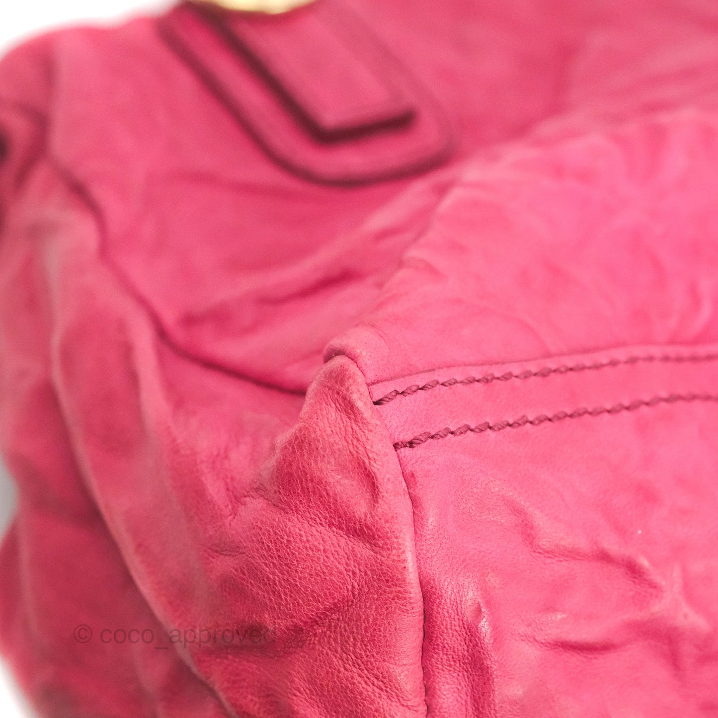 Givenchy Pandora Bag Dark Pink Crinkled Leather