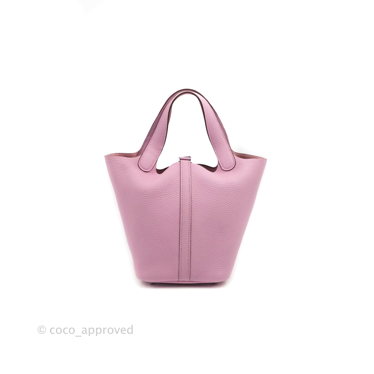 Hermès Picotin Lock 18 Mauve Sylvestre Taurillon Clemence Palladium Hardware