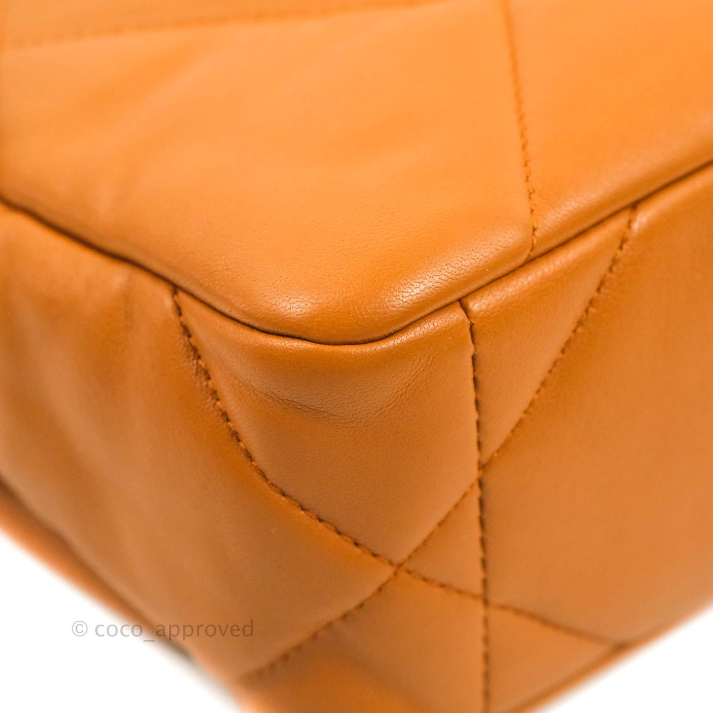 Chanel 19 Small Caramel Brown Mixed Hardware 21A