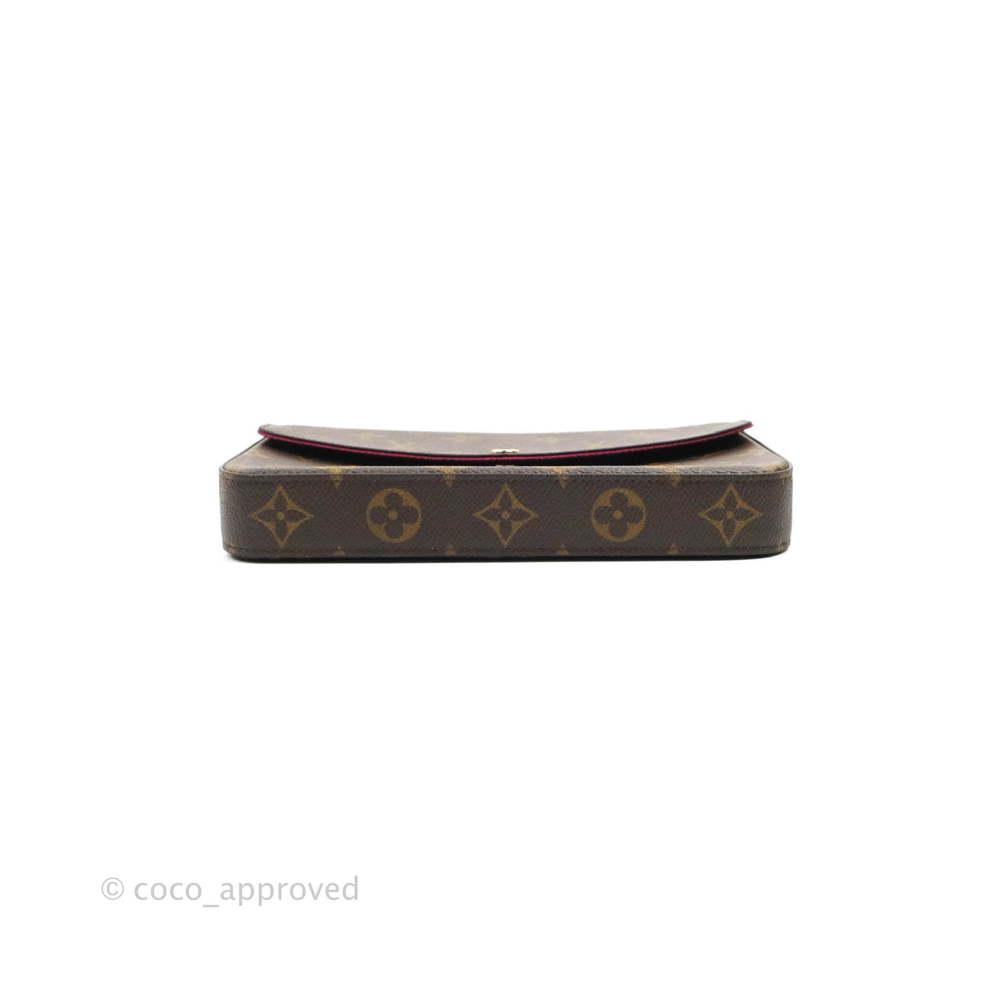 Louis Vuitton Félicie Pochette Monogram Canvas Fuchsia Pink