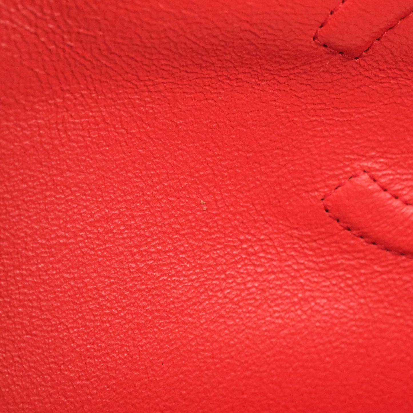 Chanel Classic M/L Medium Double Flap Red Lambskin Gold Hardware