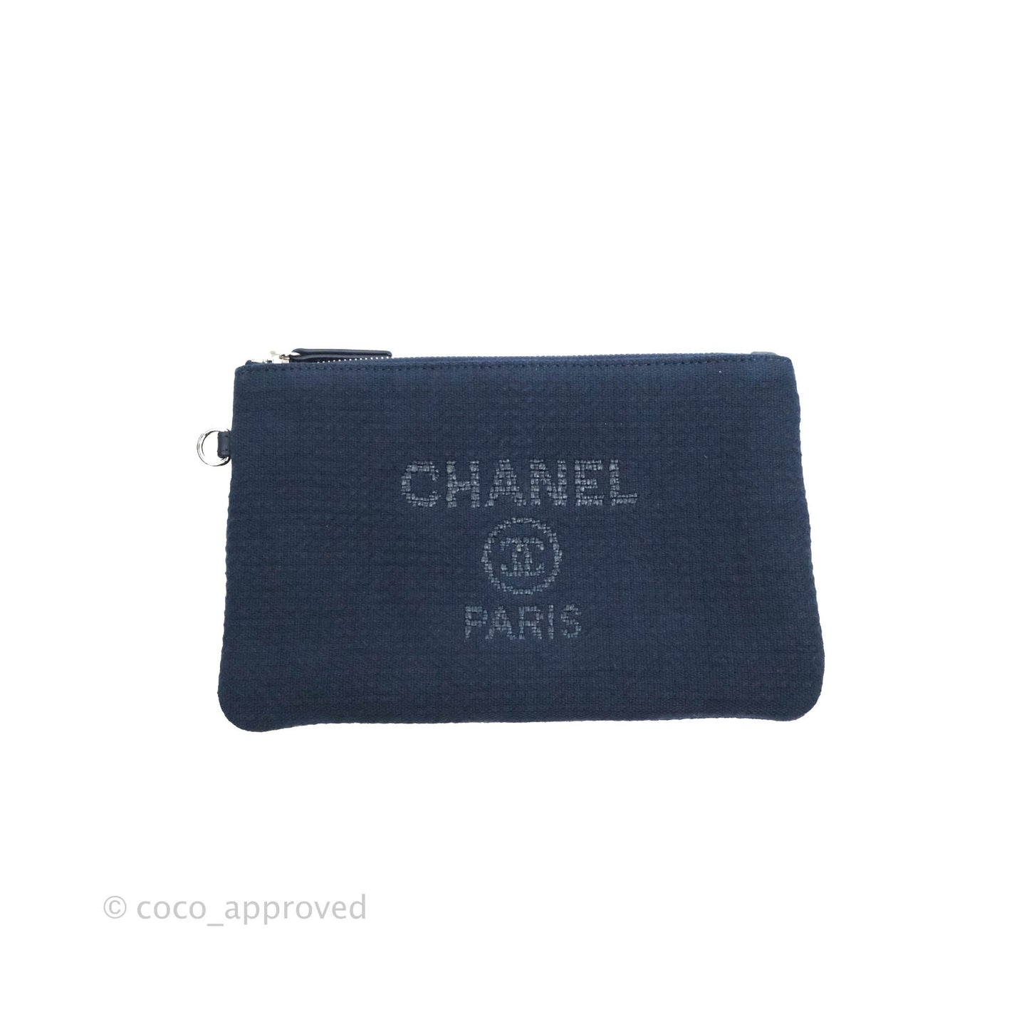 Chanel Canvas Deauville Medium Navy