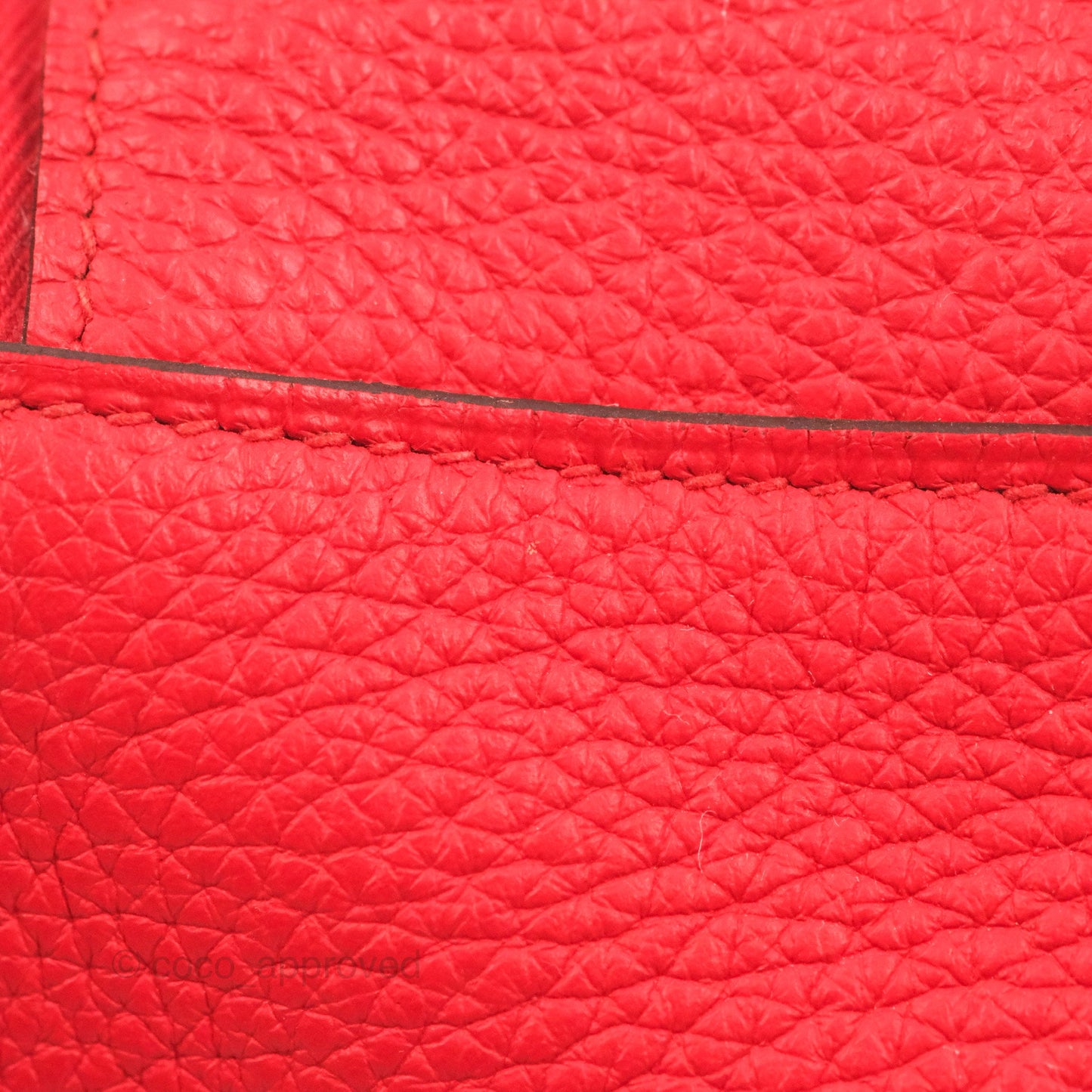 Hermès Lindy 26 Rouge de Coeur Clemence Gold Hardware