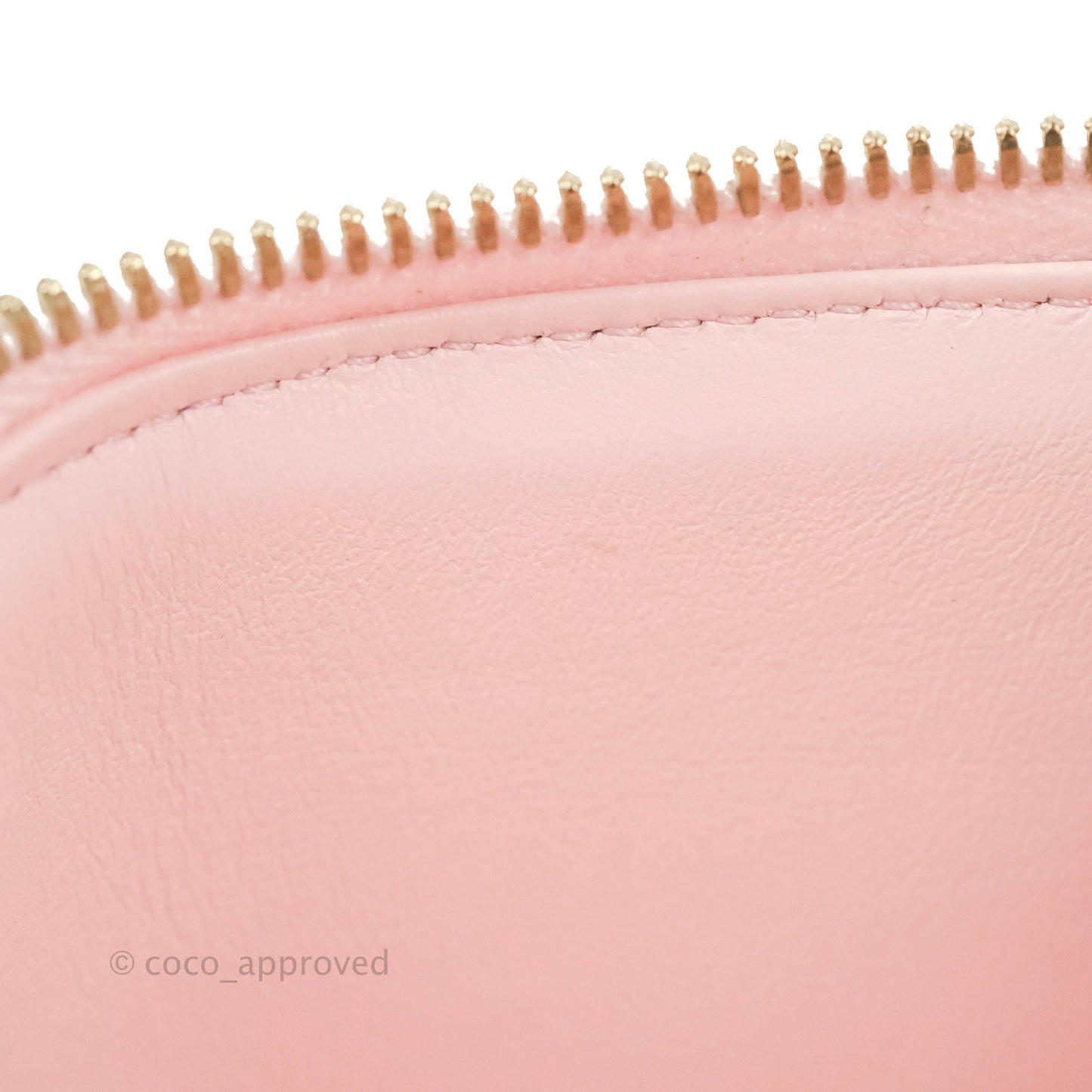 Chanel Classic Vanity with Chain Pink Caviar Gold Hardware