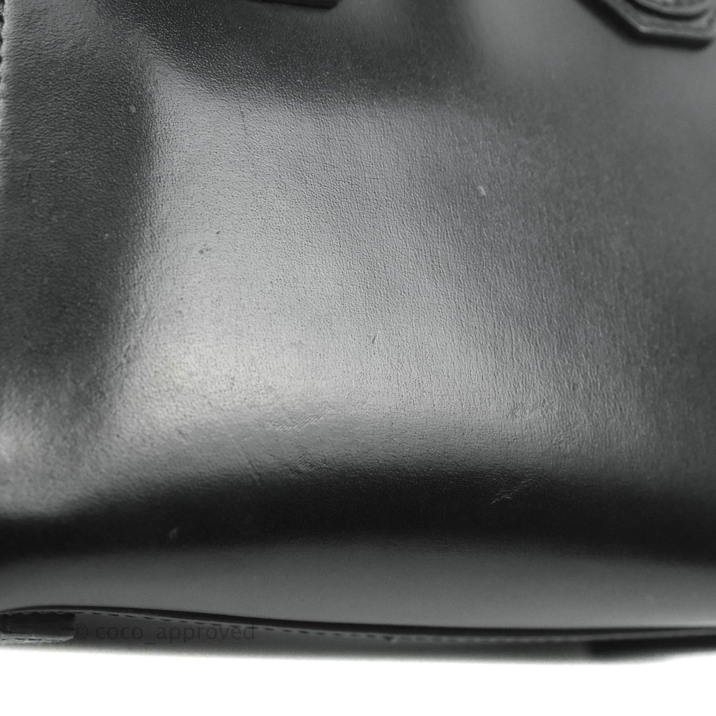 Givenchy Antigona Black Glazed Calfskin Silver Hardware